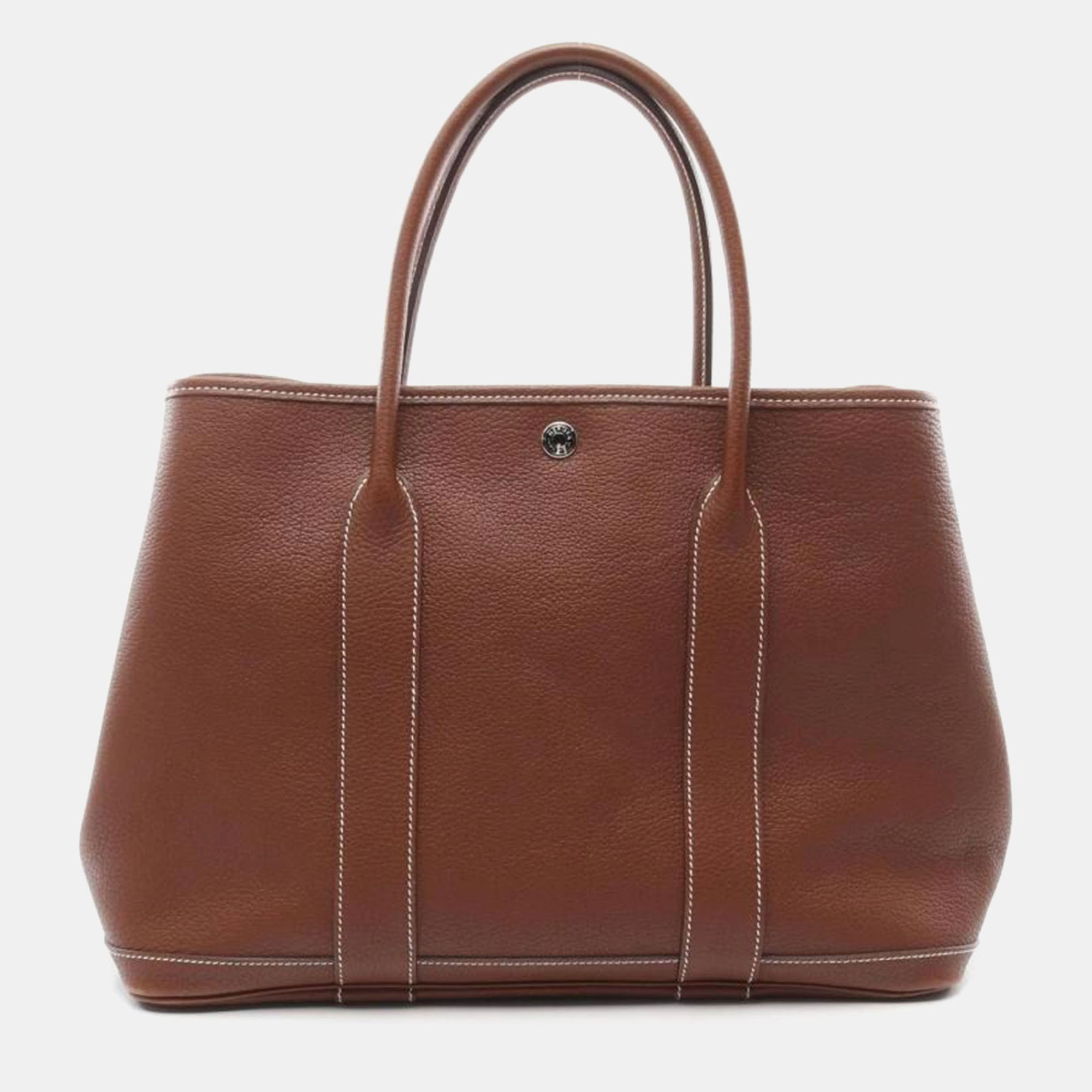 

Hermes Garden Party PM Marron Bag, Brown
