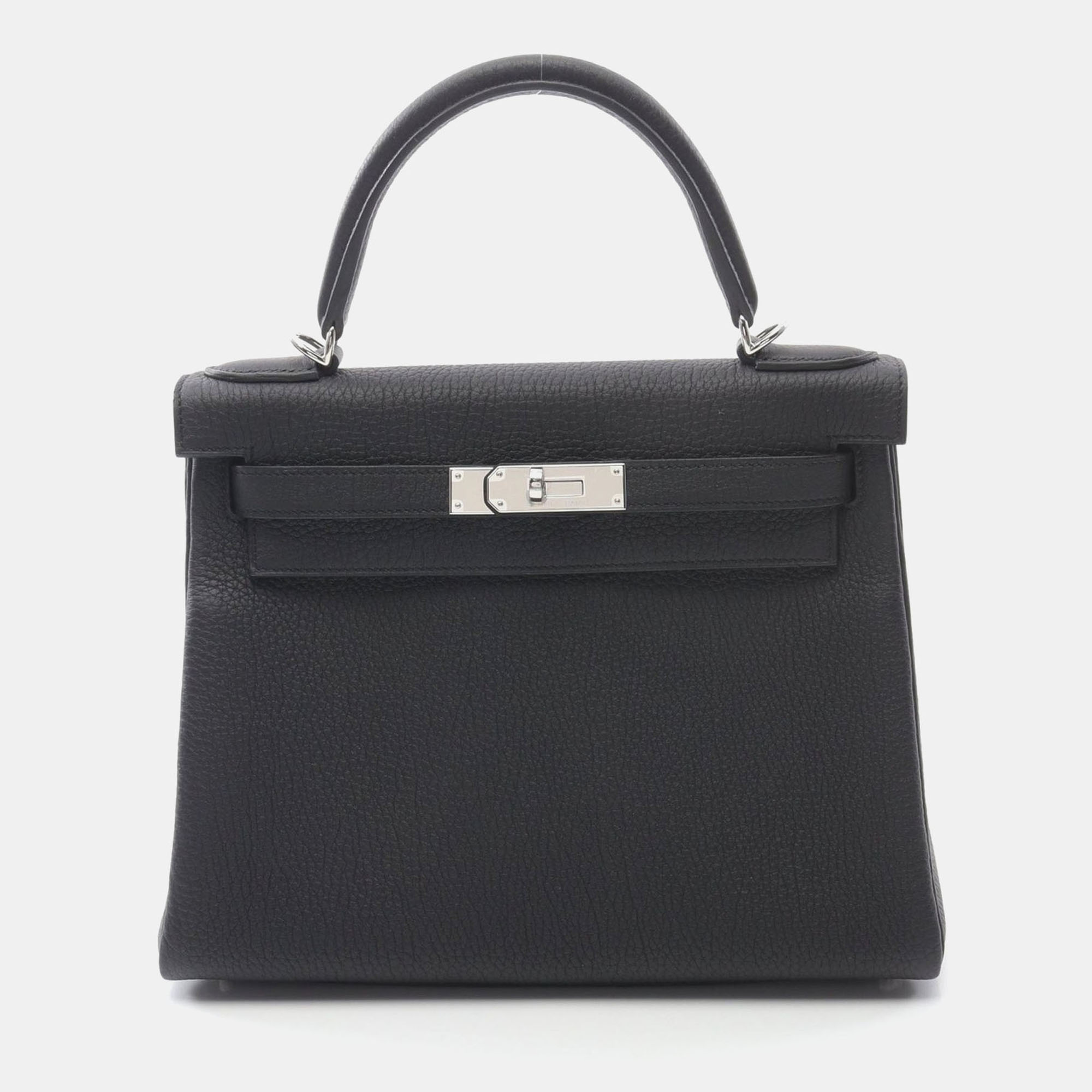 

Hermes Black Togo Leather Kelly 28
