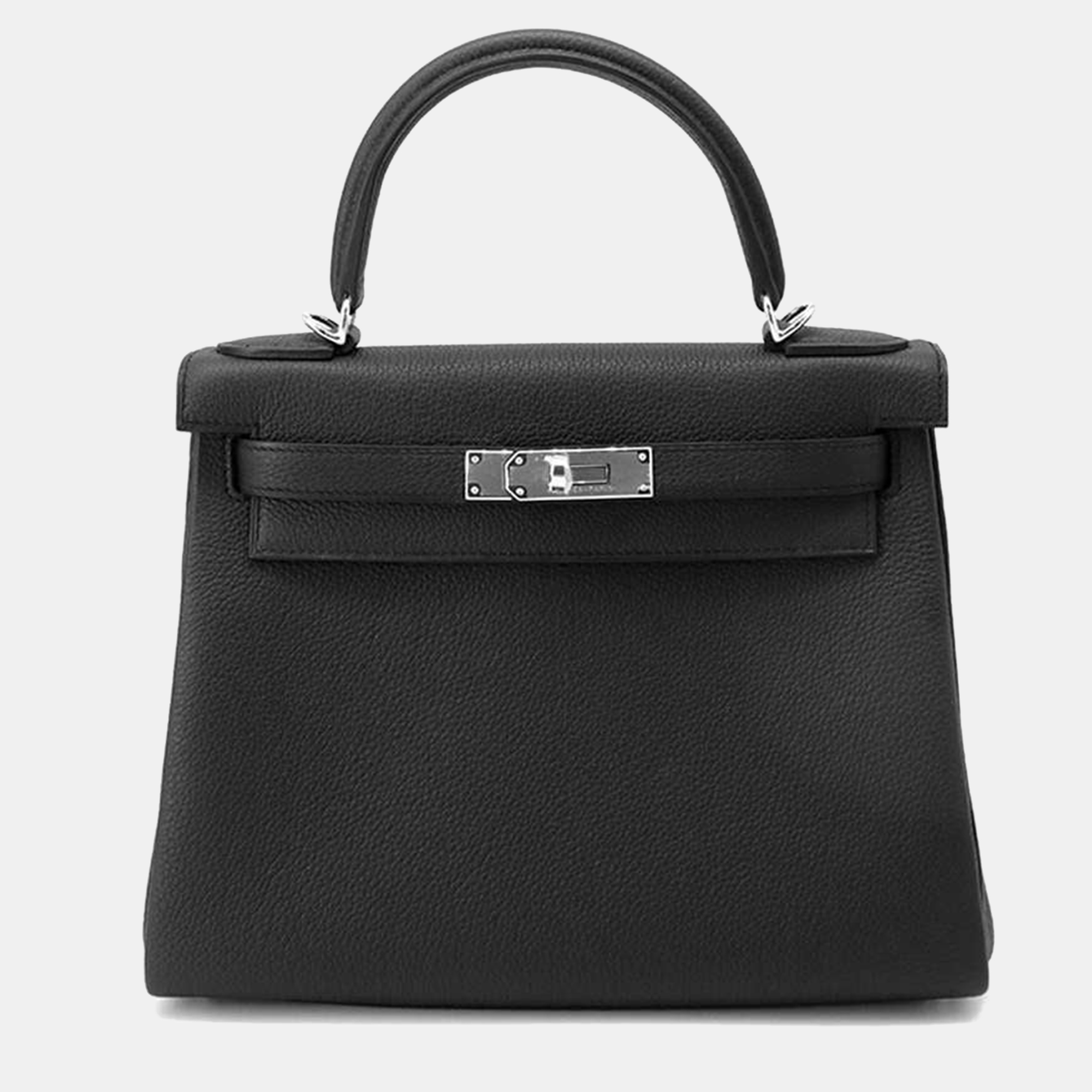 

Hermès Black Togo Leather Kelly Retourne 28