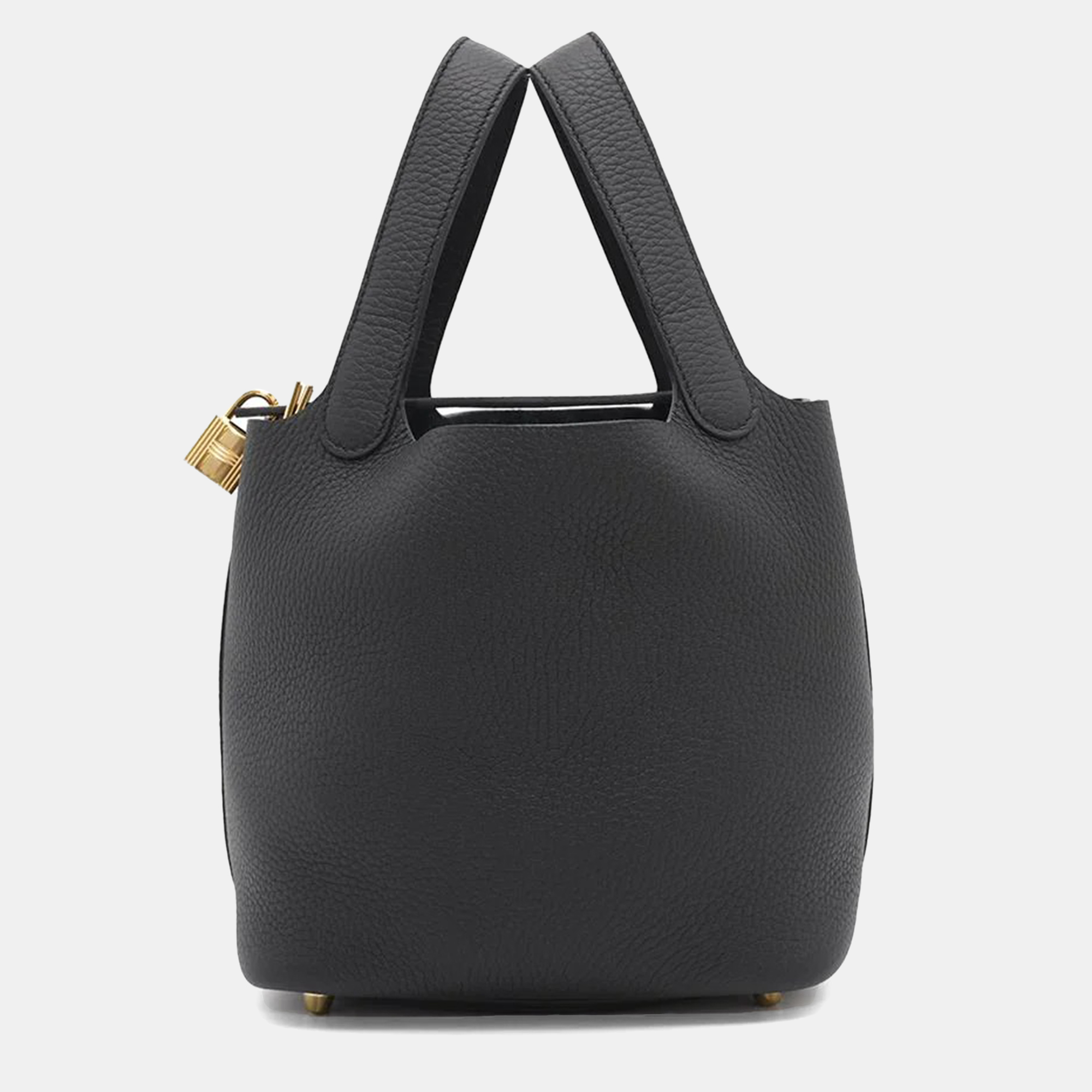 

HERMES Black Taurillon Clemence Picotin Lock 18