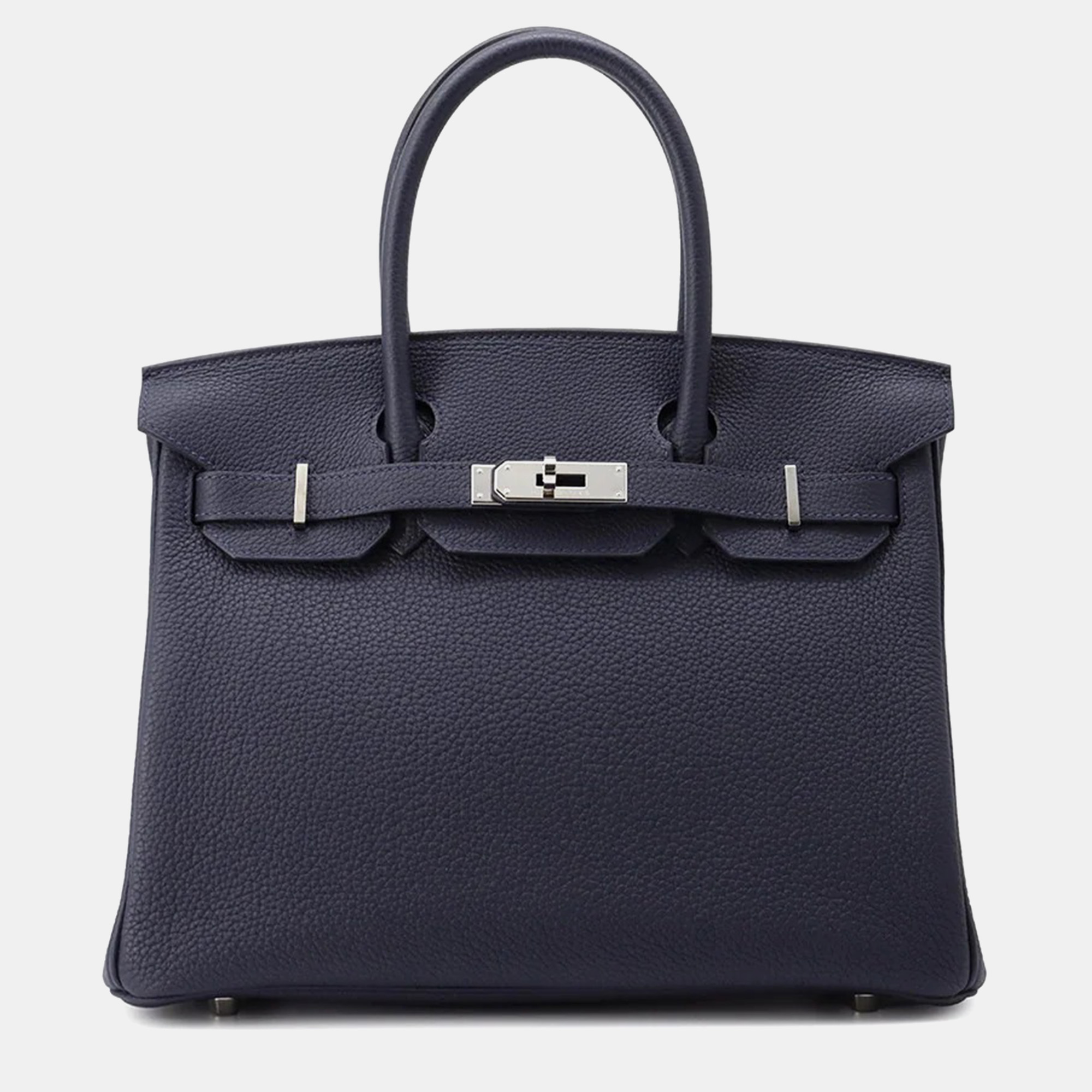 

Hermes Birkin 30 Blue Nuit Togo Leather