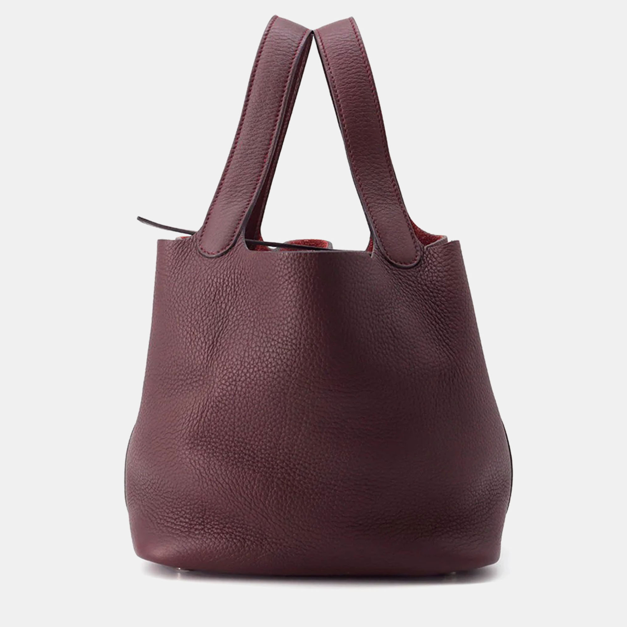 

Hermes Picotin Prune Taurillon Clemence Size Mm, Purple