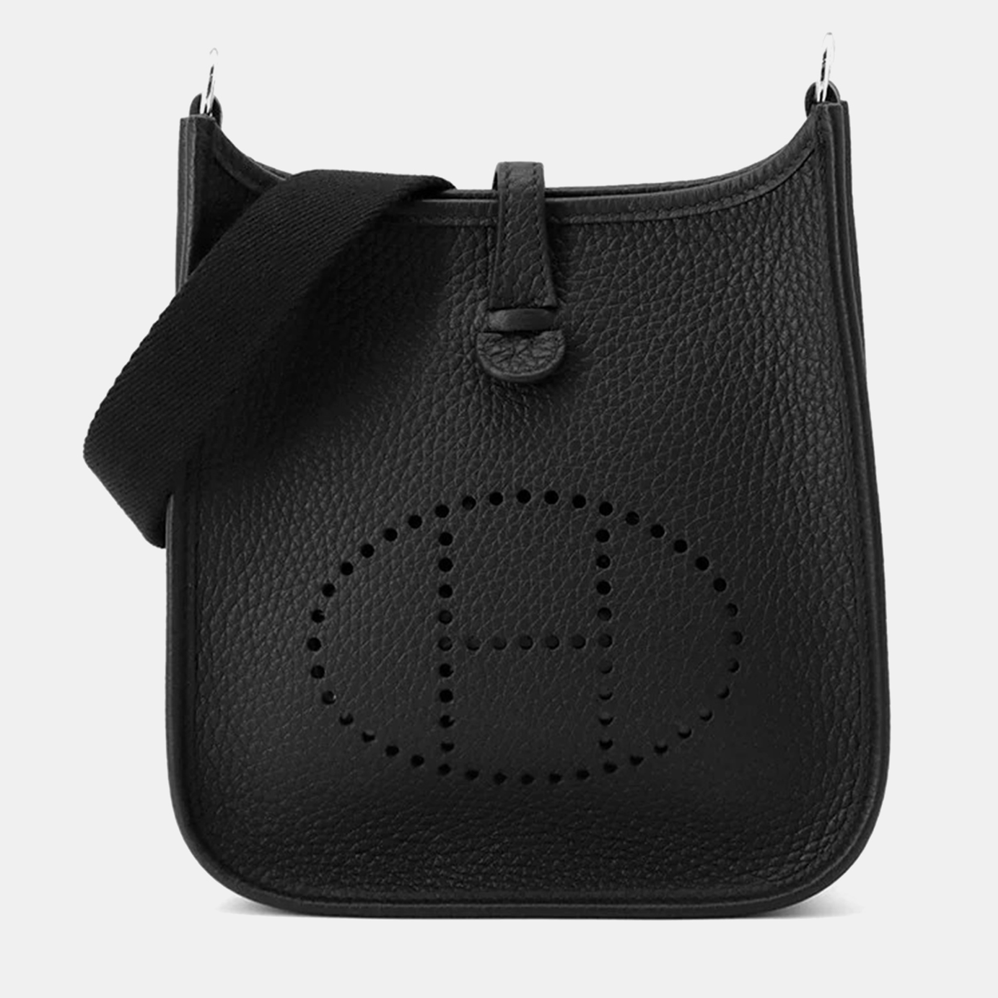 

Hermes Evelyne Long Black Taurillon Clemence TPM