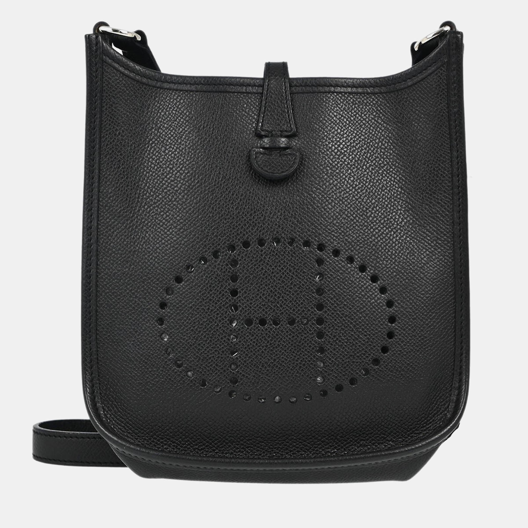 

Hermes Evelyne TPM Black Epsom Bag