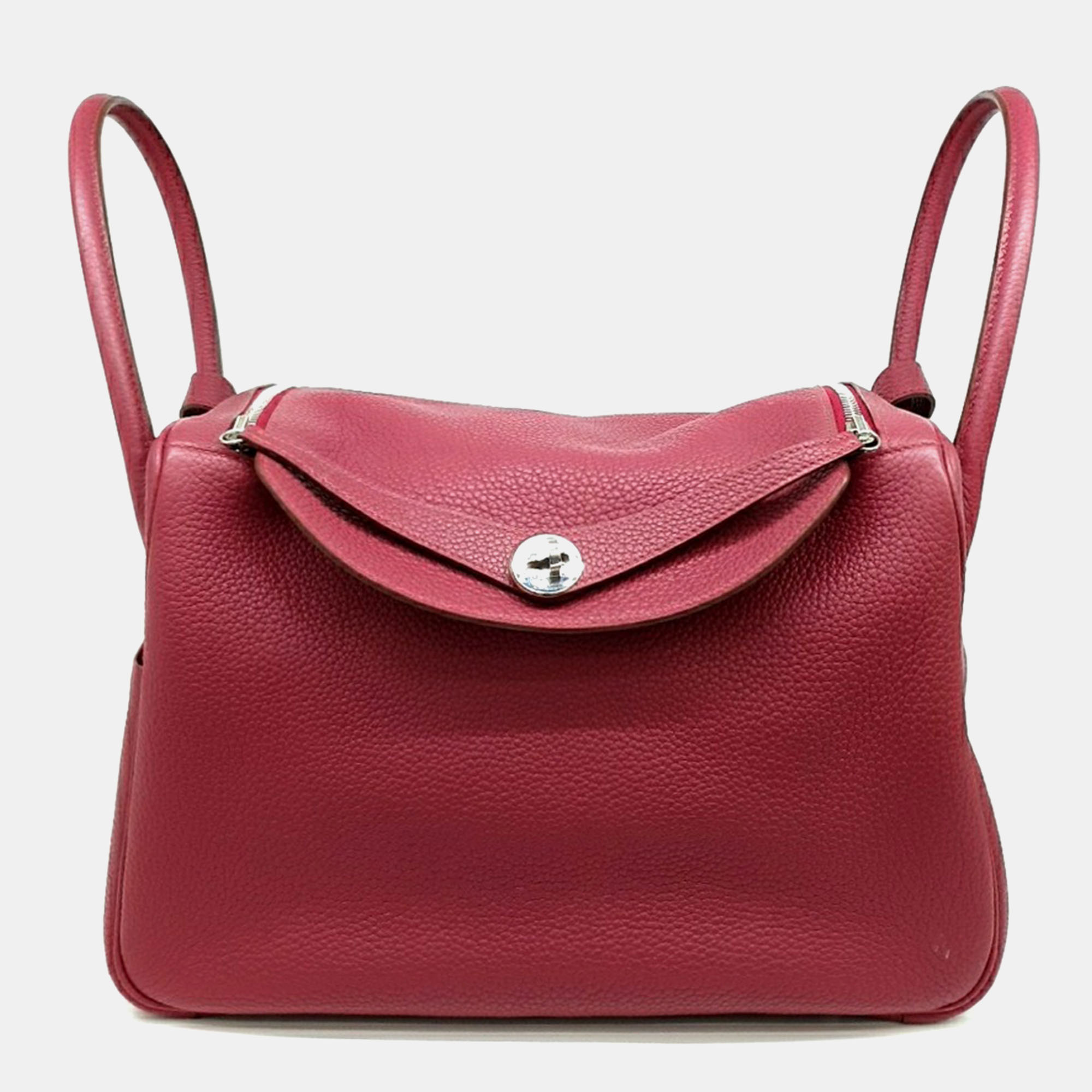 

Hermes Lindy 34 Red Leather bag