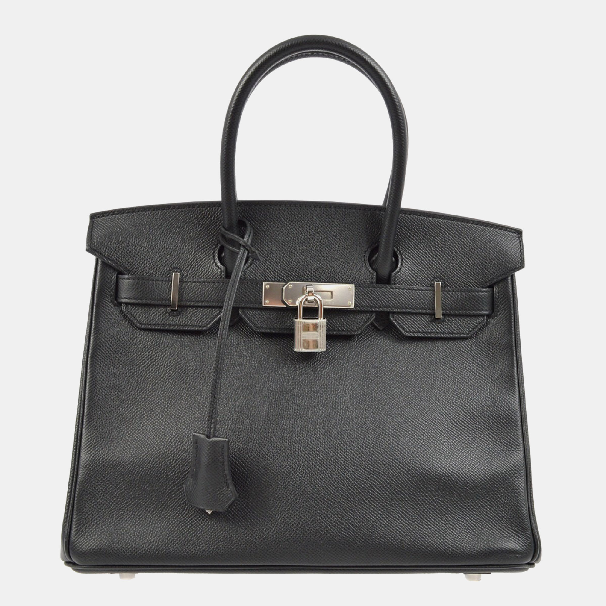

Hermes Birkin 30 Black Epsom Handbag