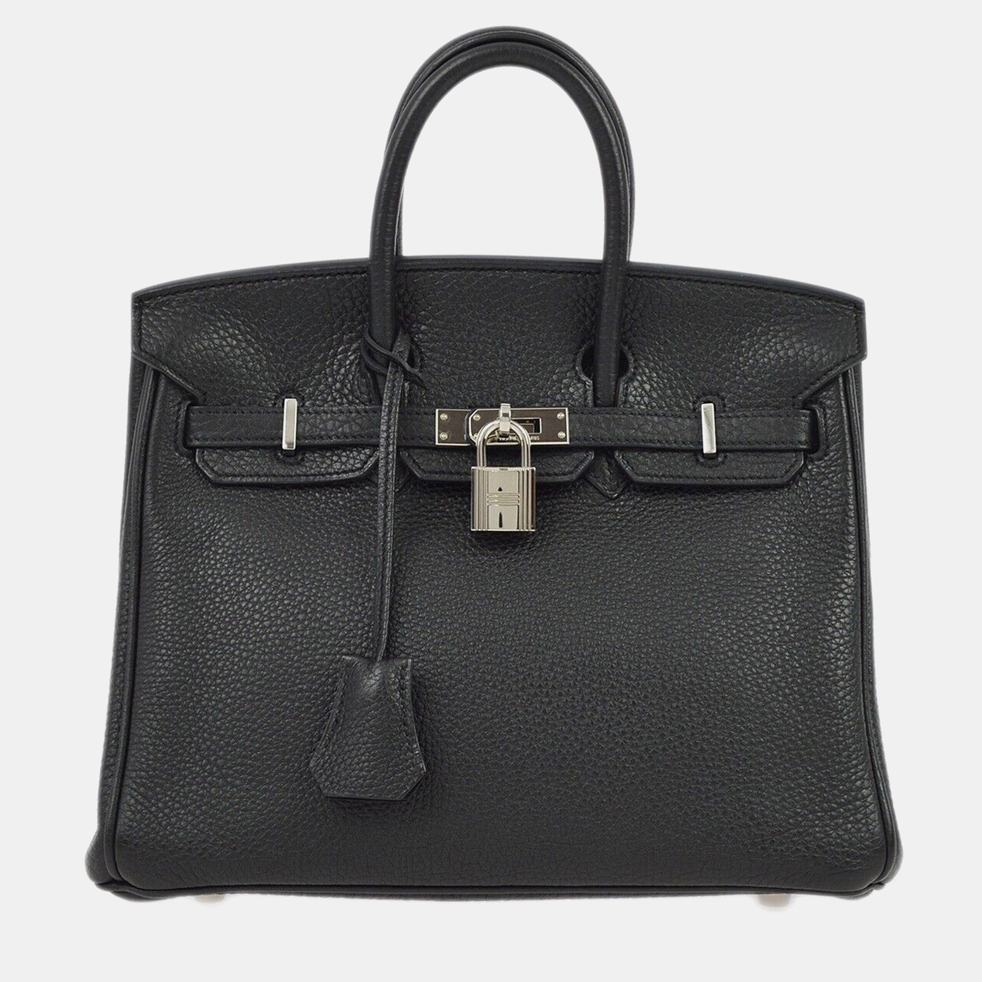 

Hermes Birkin 25 Black Togo Handbag