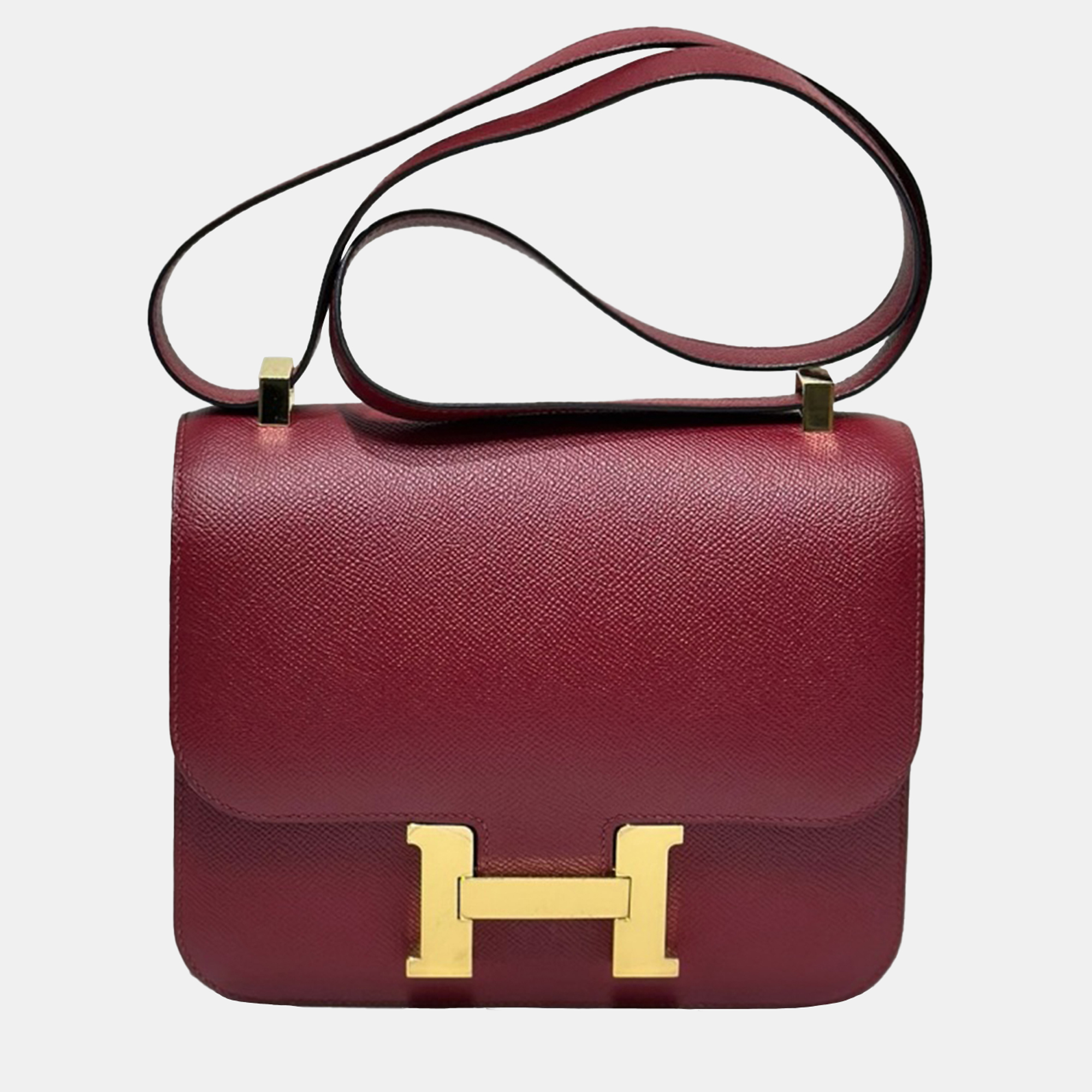 

Hermes Constance 24 Pomegranate Red Gold Hardware Epsom X Stamp