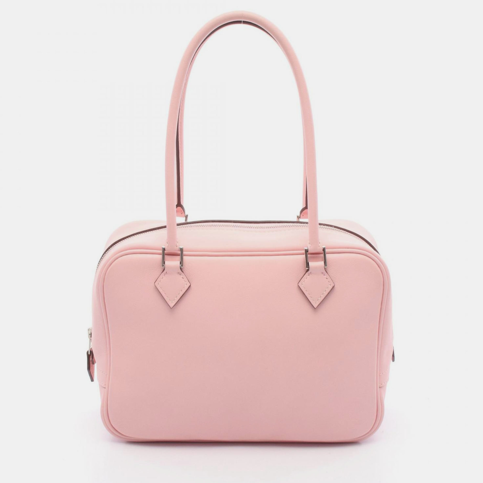 

Hermes Plum 20 Rose Sakura T Swift Leather Handbag, Pink