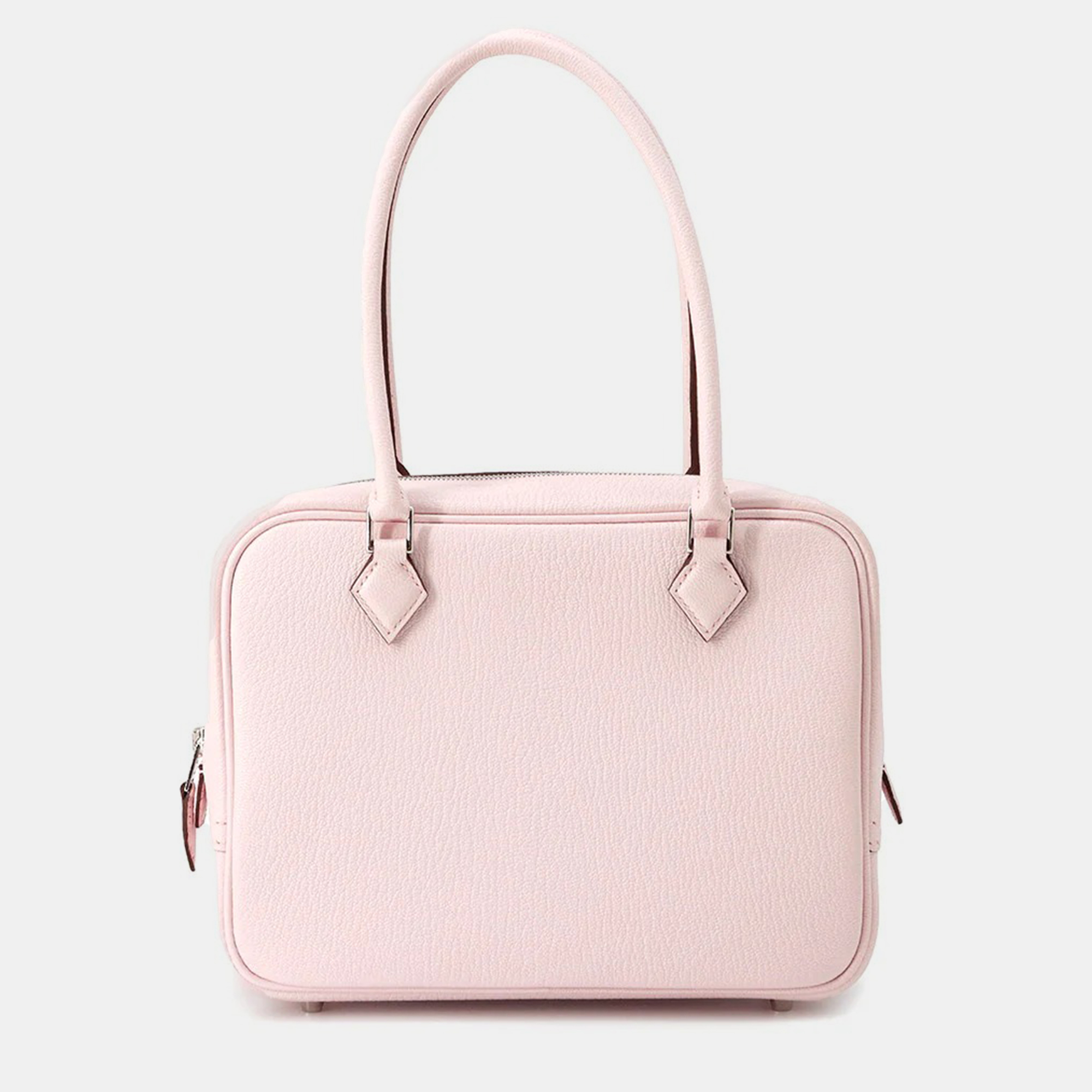 

Hermes Plume Rose Darling Chevre Mysore Leather Shoulder Bag, Pink