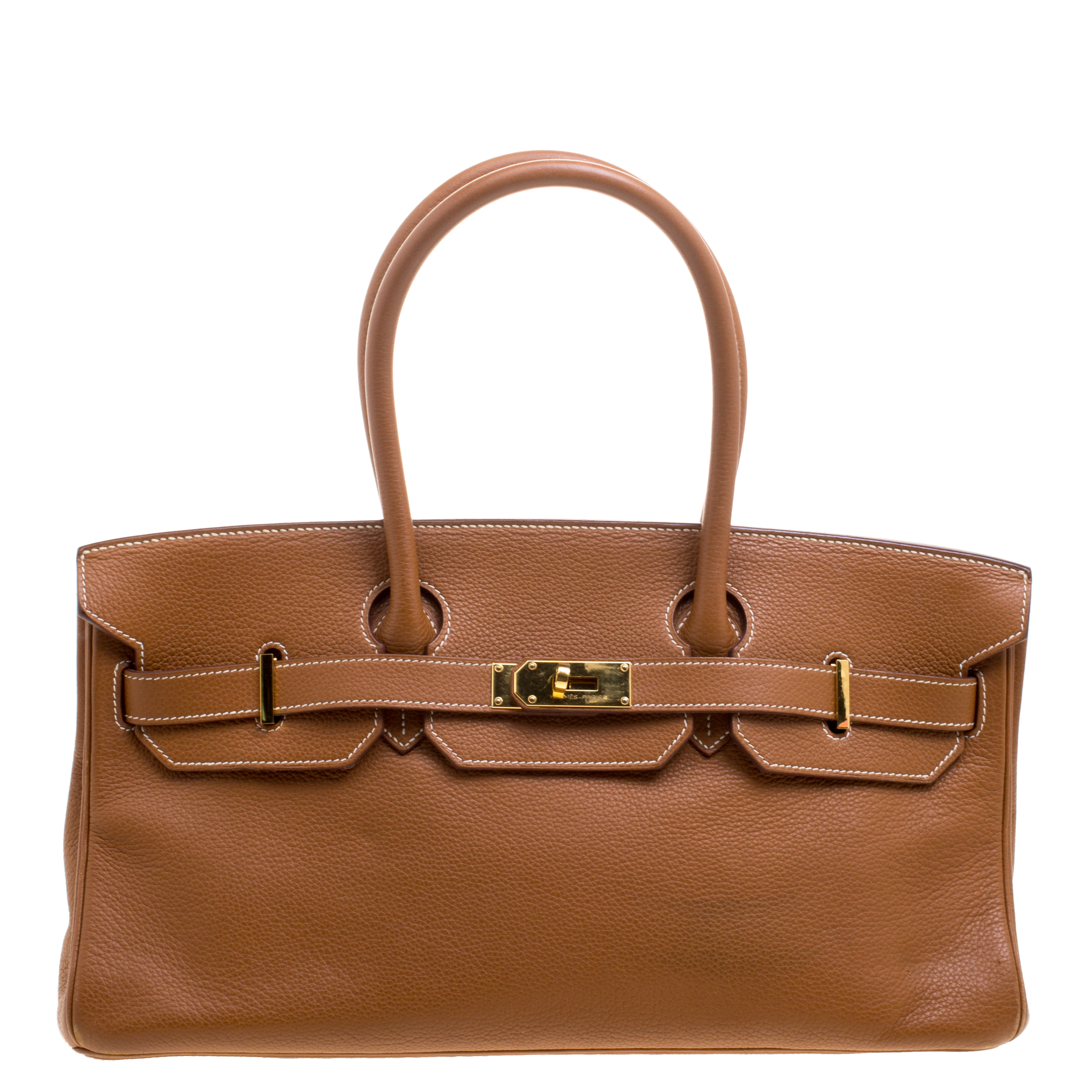 hermes brown leather bag