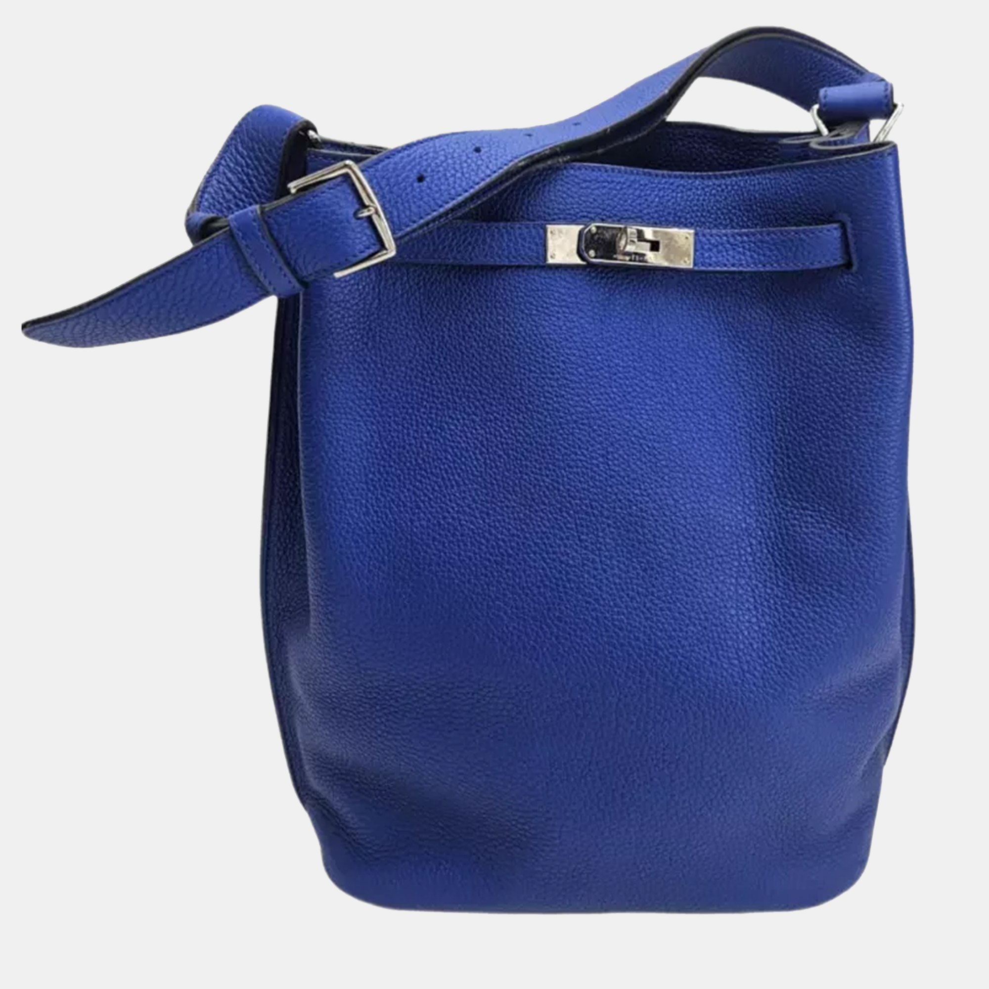 

Hermes So Kelly 26 Blue Togo Leather Shoulder Bag