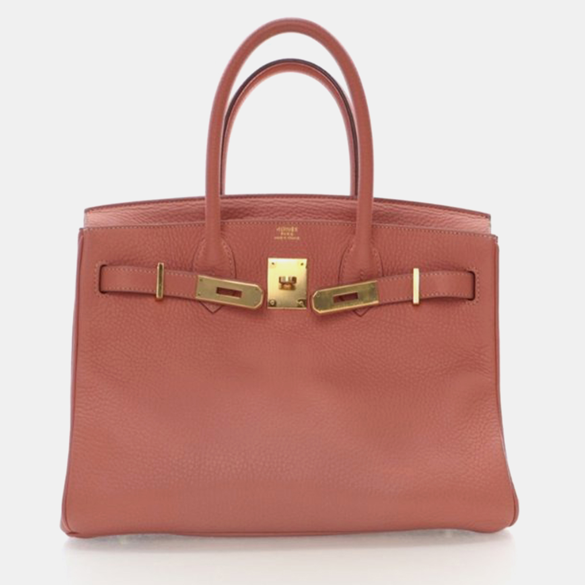 

Hermes Birkin 30 Rose Tea Togo Leather Handbag, Pink