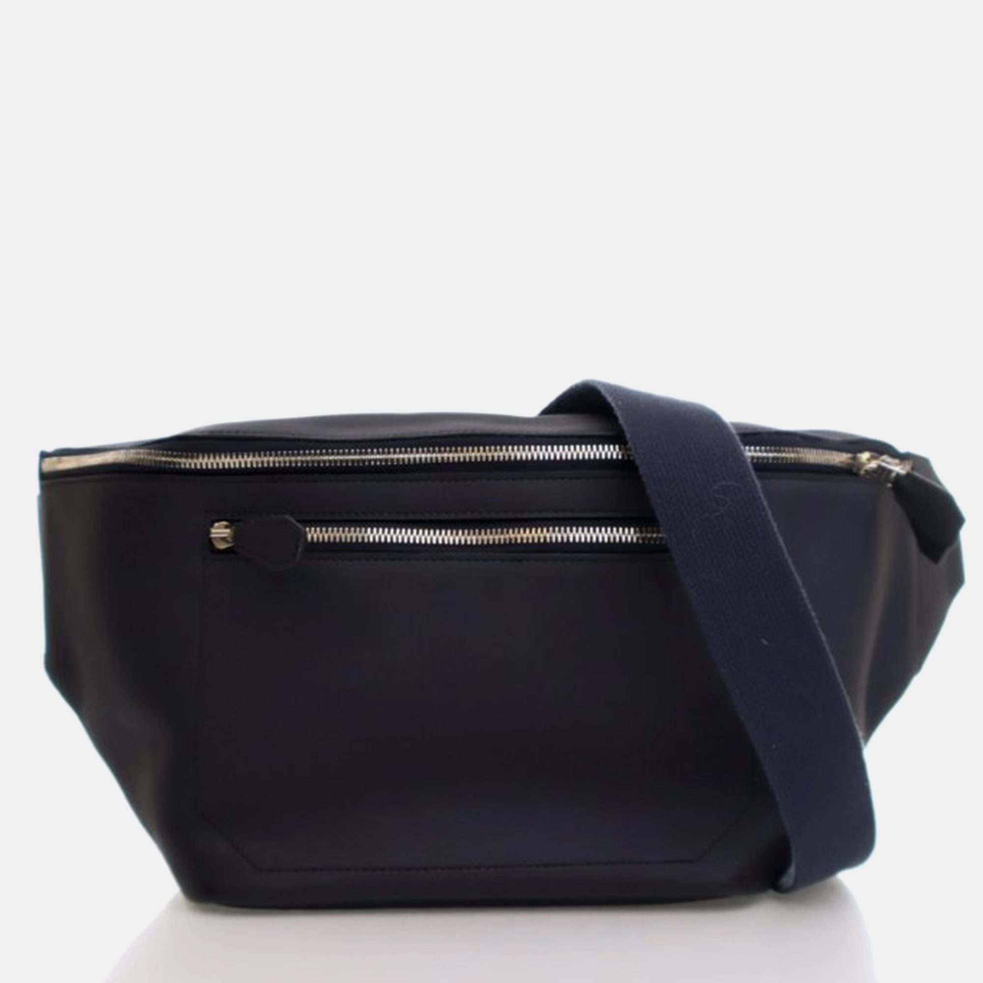 

Hermes Cityslide GM Blue Evercolor Leather Tote Bag