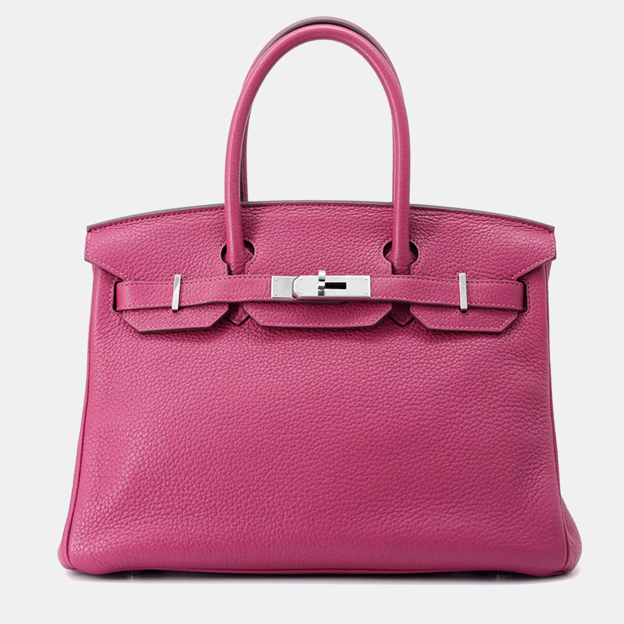 

Hermes Birkin 30 Tosca Togo Leather Tote Bag, Pink