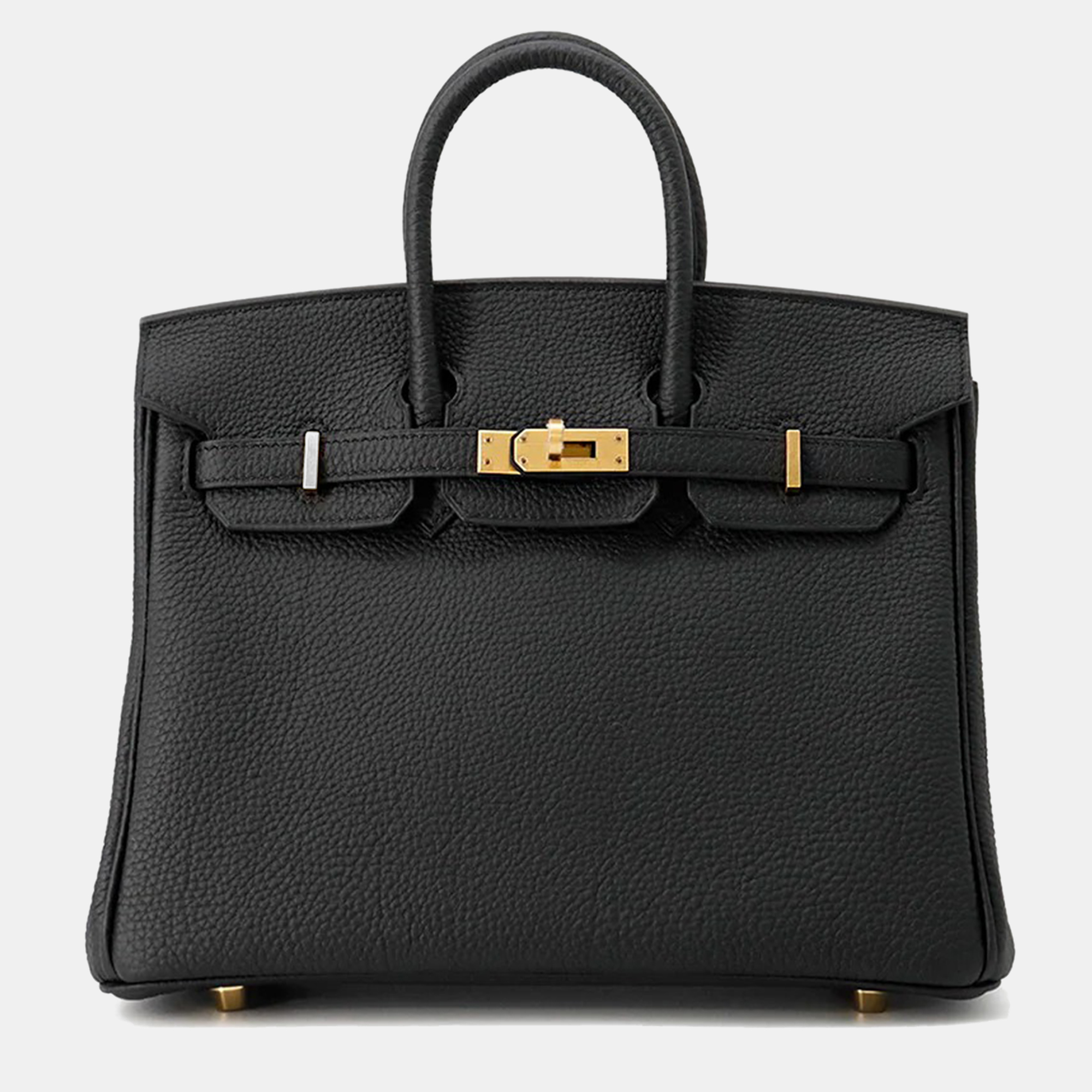 

Hermes Birkin 25 Black Togo Leather Tote Bag