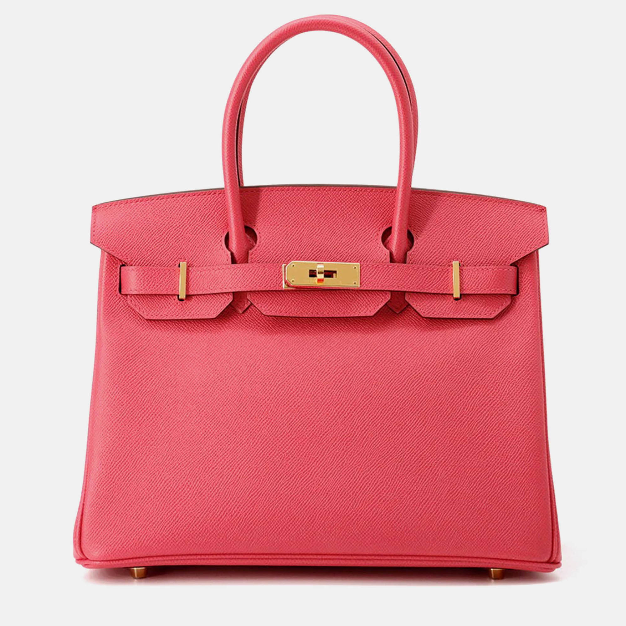 

Hermes Birkin Rose Extreme Epsom Size, Pink