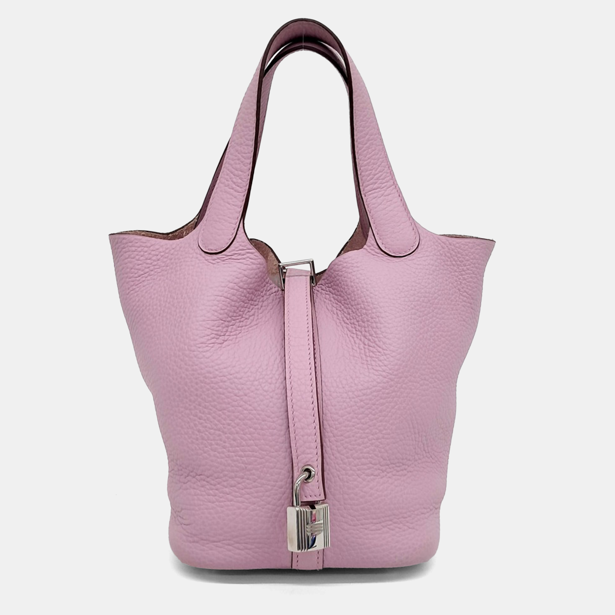 

Hermes Rock Picotan 18 Pink Leather bag