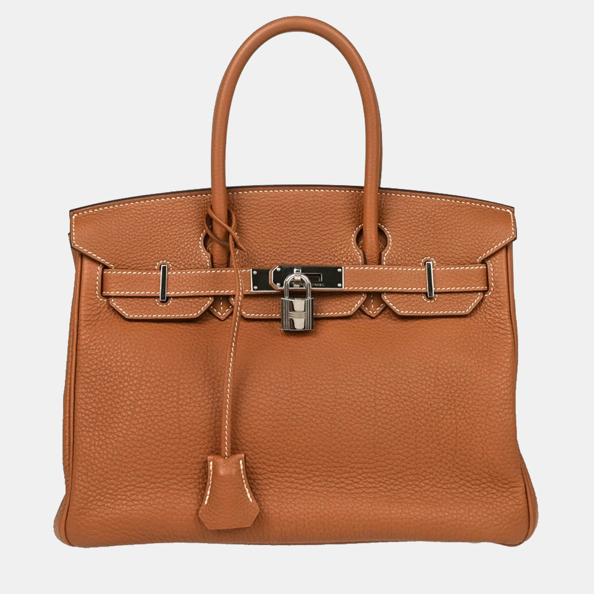 

Hermes Gold Togo Birkin 30 Handbag