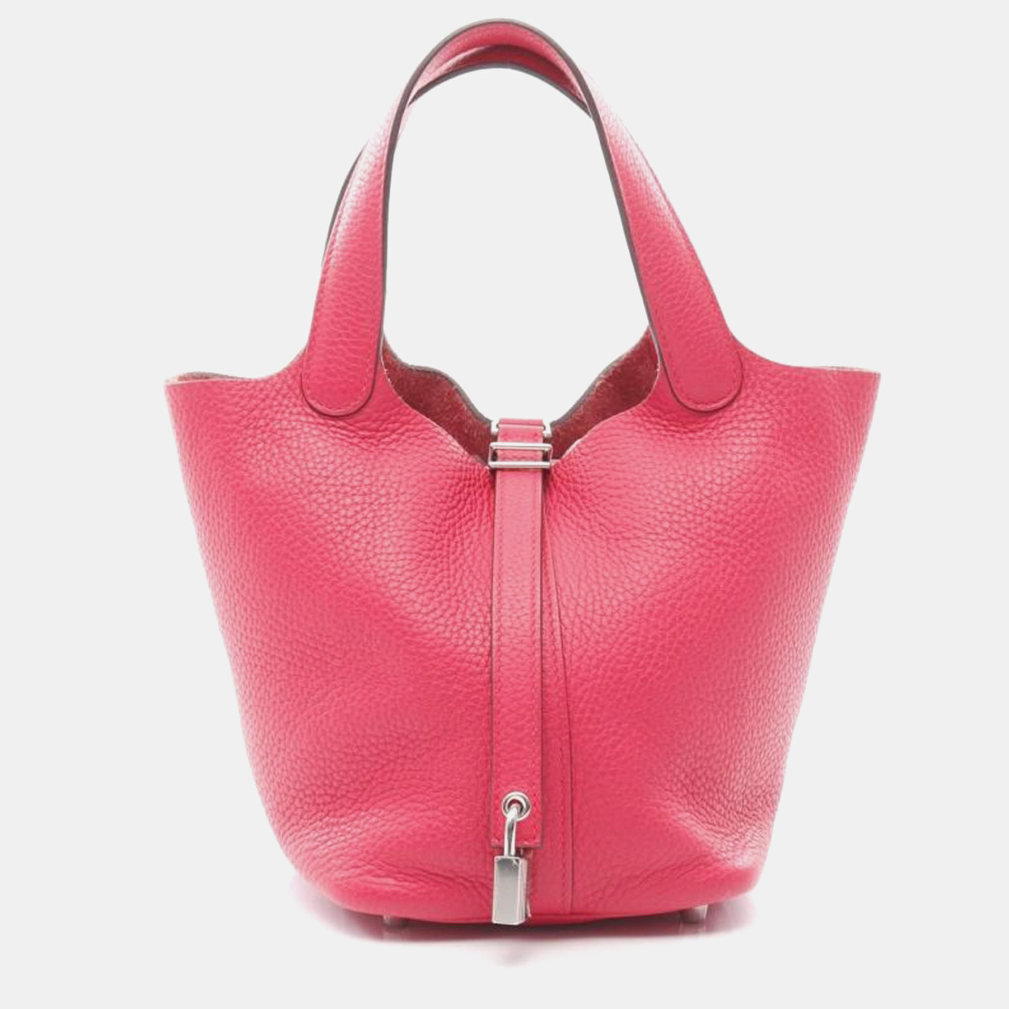 

Hermes Picotin Lock 18 Rose Extreme Bag, Pink