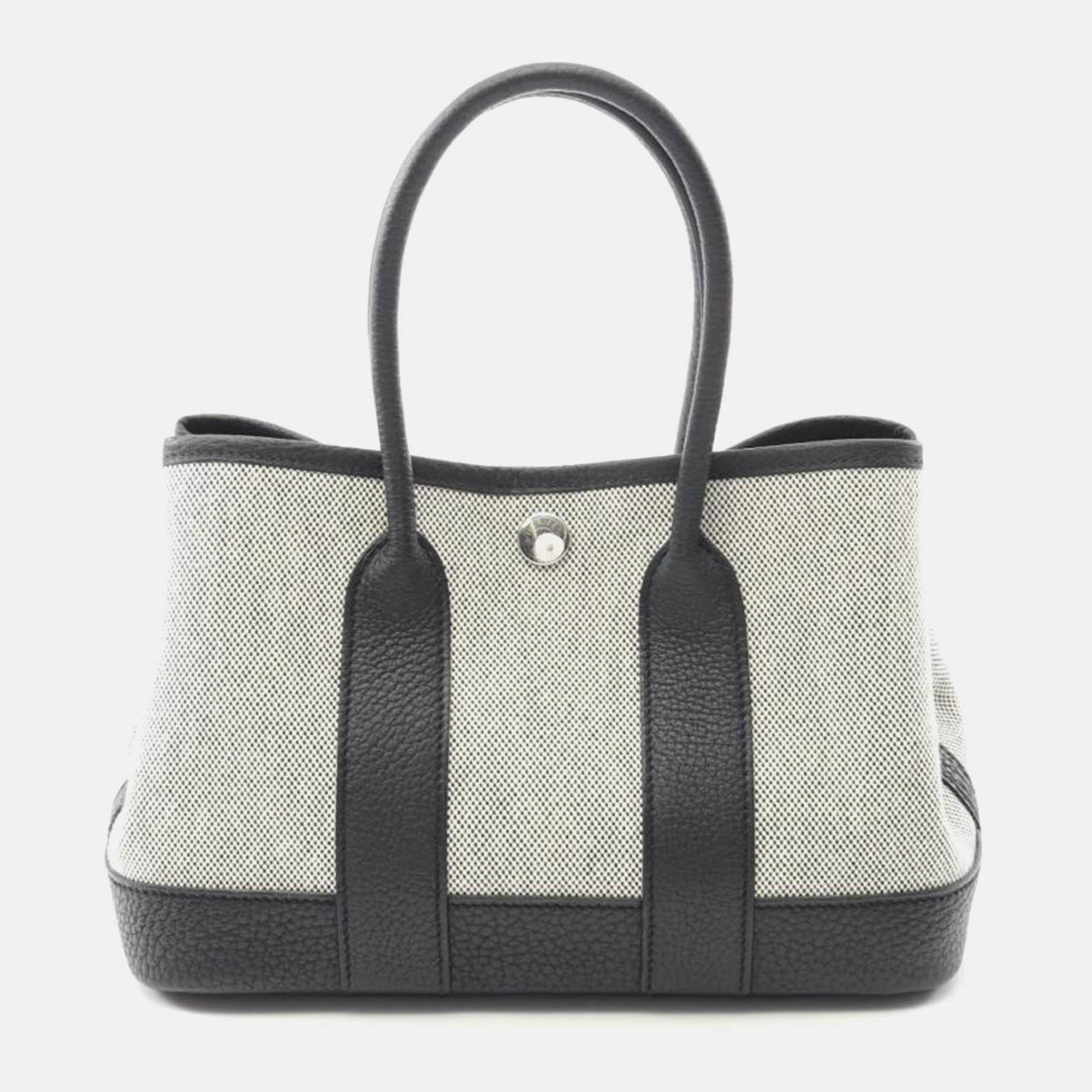 

Hermes Neo Garden 23 Ecru, Black