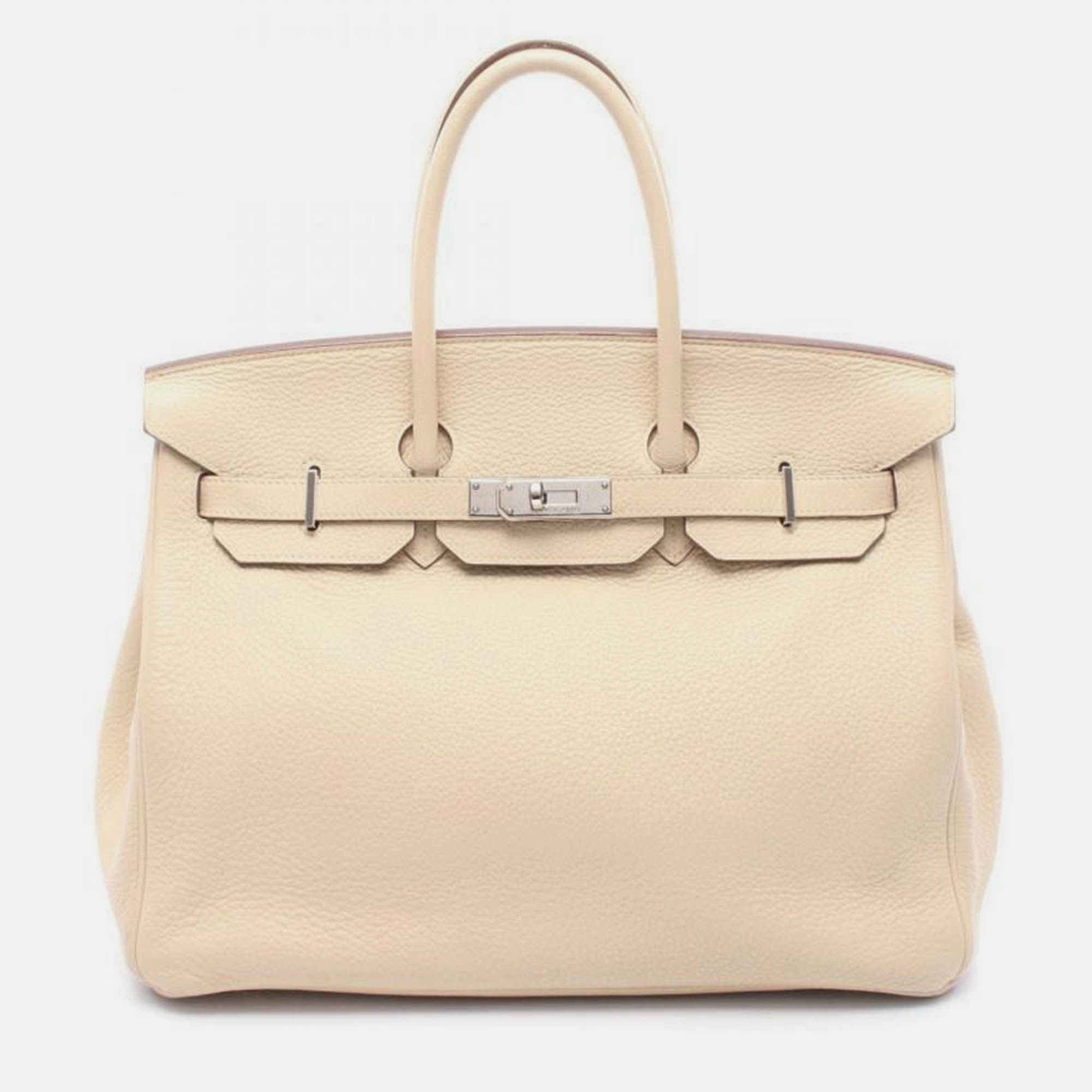 

Hermes Birkin 35 Parchemin, Cream