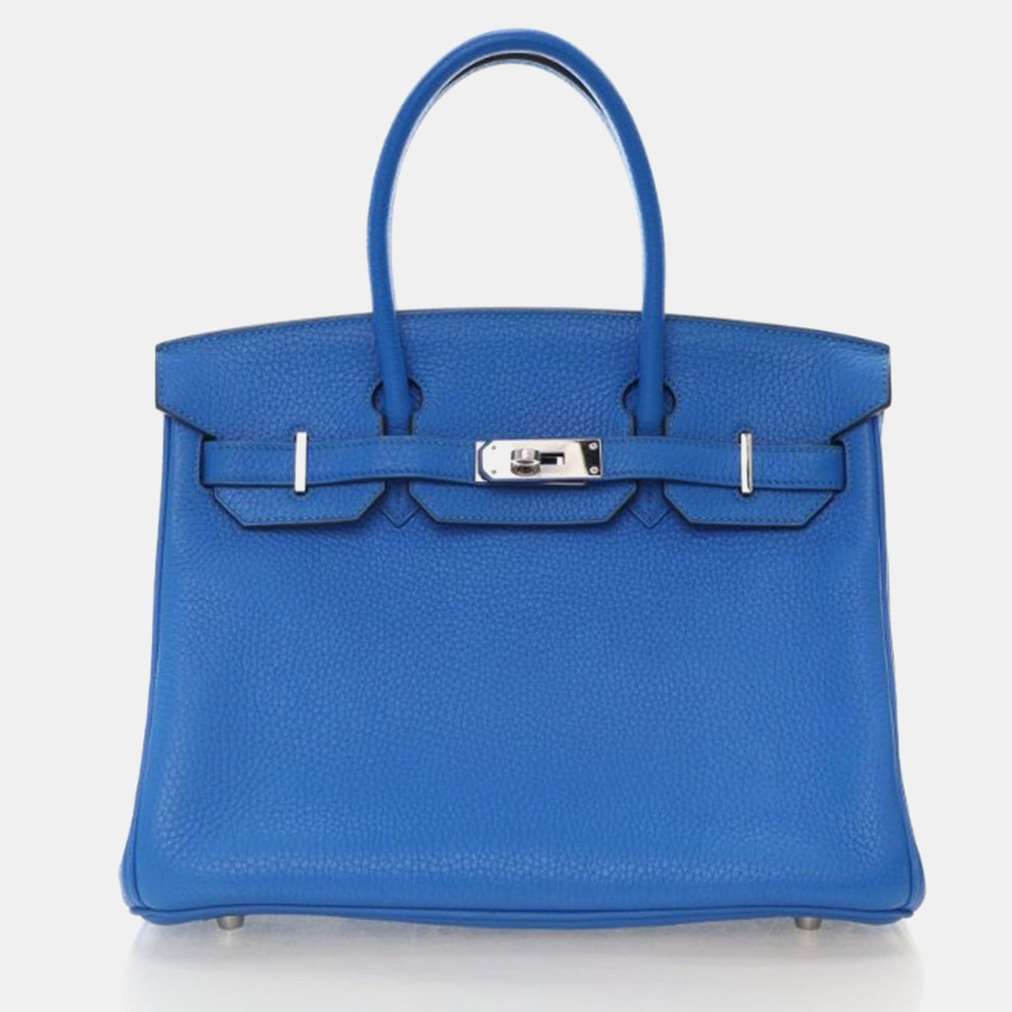

Hermes Bleu Zanzibar Togo Clemence Birkin 30, Blue