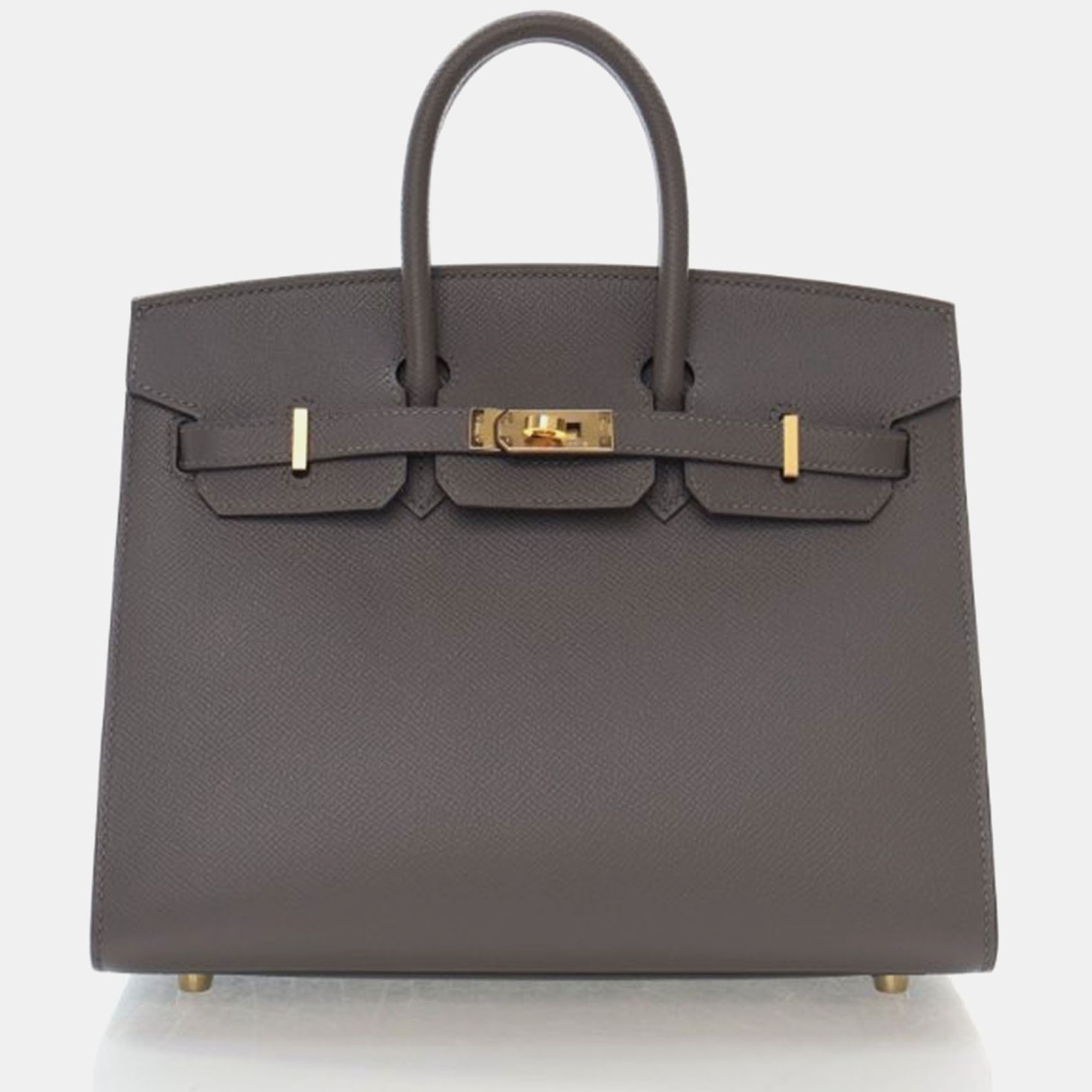 

Hermes Birkin 25 Gris Meyer Epsom Bag, Grey