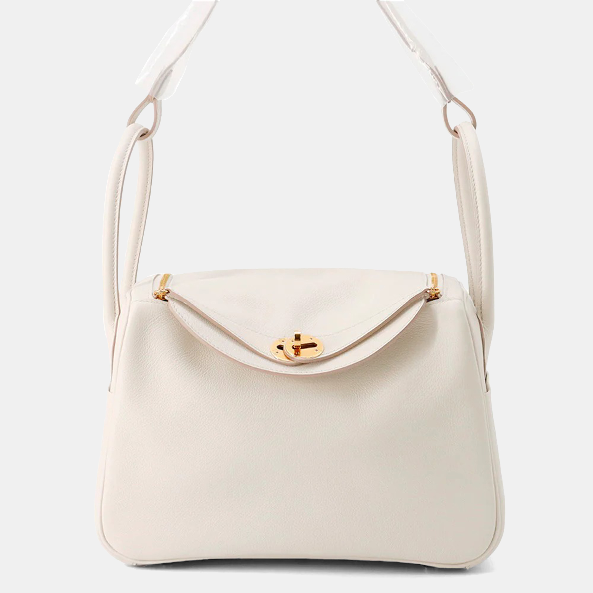 

Hermes Lindy 26 Beton Evercolor Bag, White