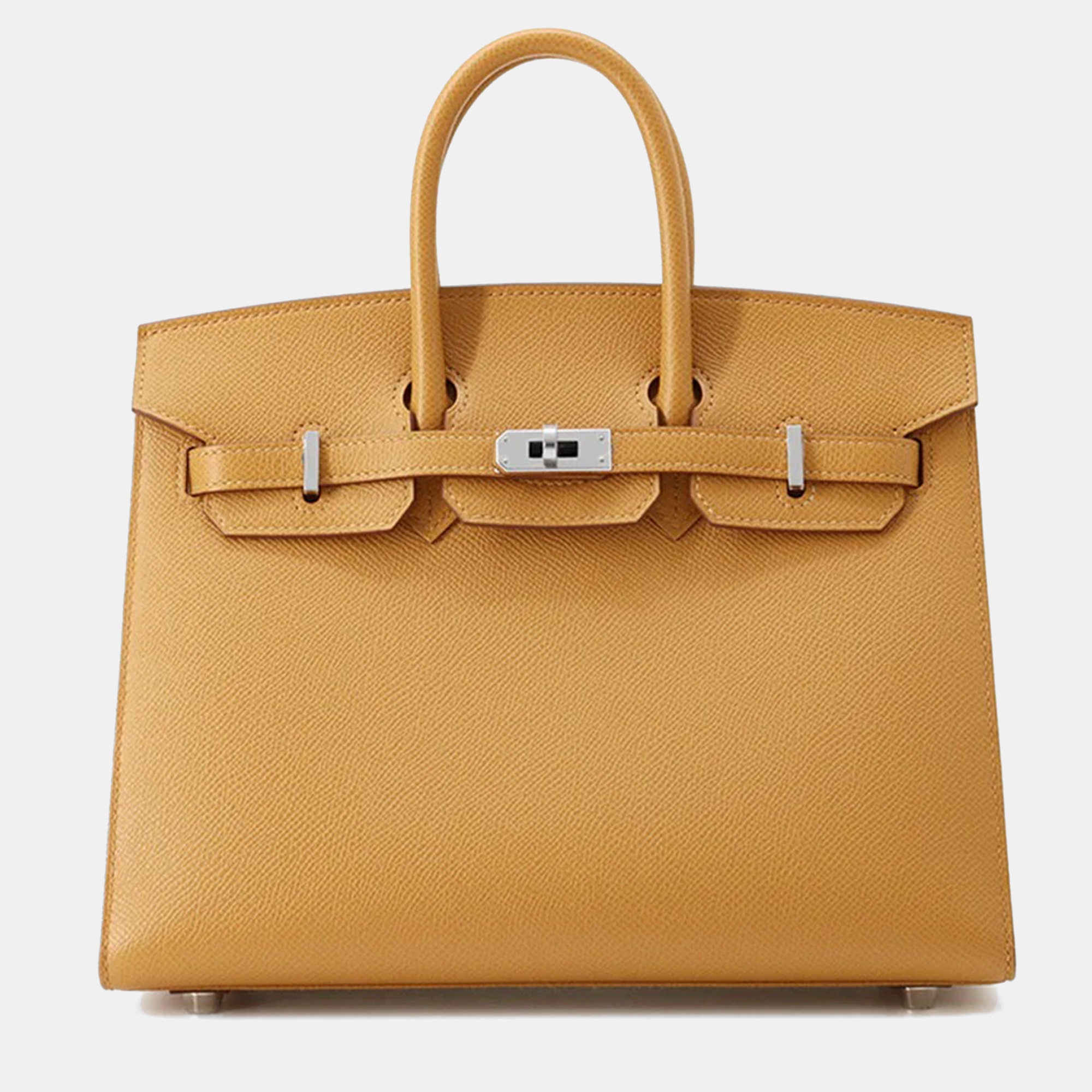 

HERMES Birkin Sellier Sesame Epsom Size, Brown