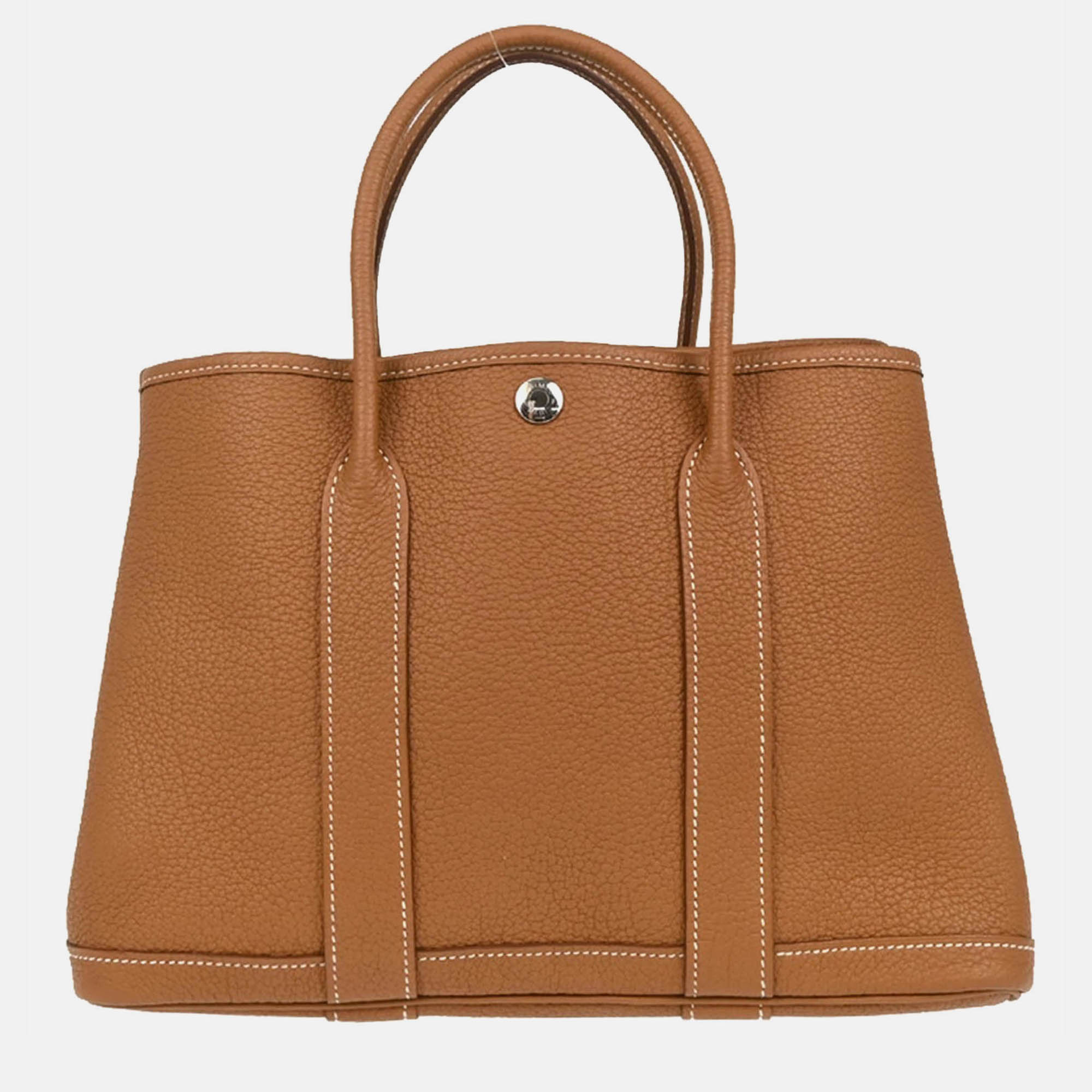 

Hermes Gold Negonda Garden Party 30 TPM Tote Handbag
