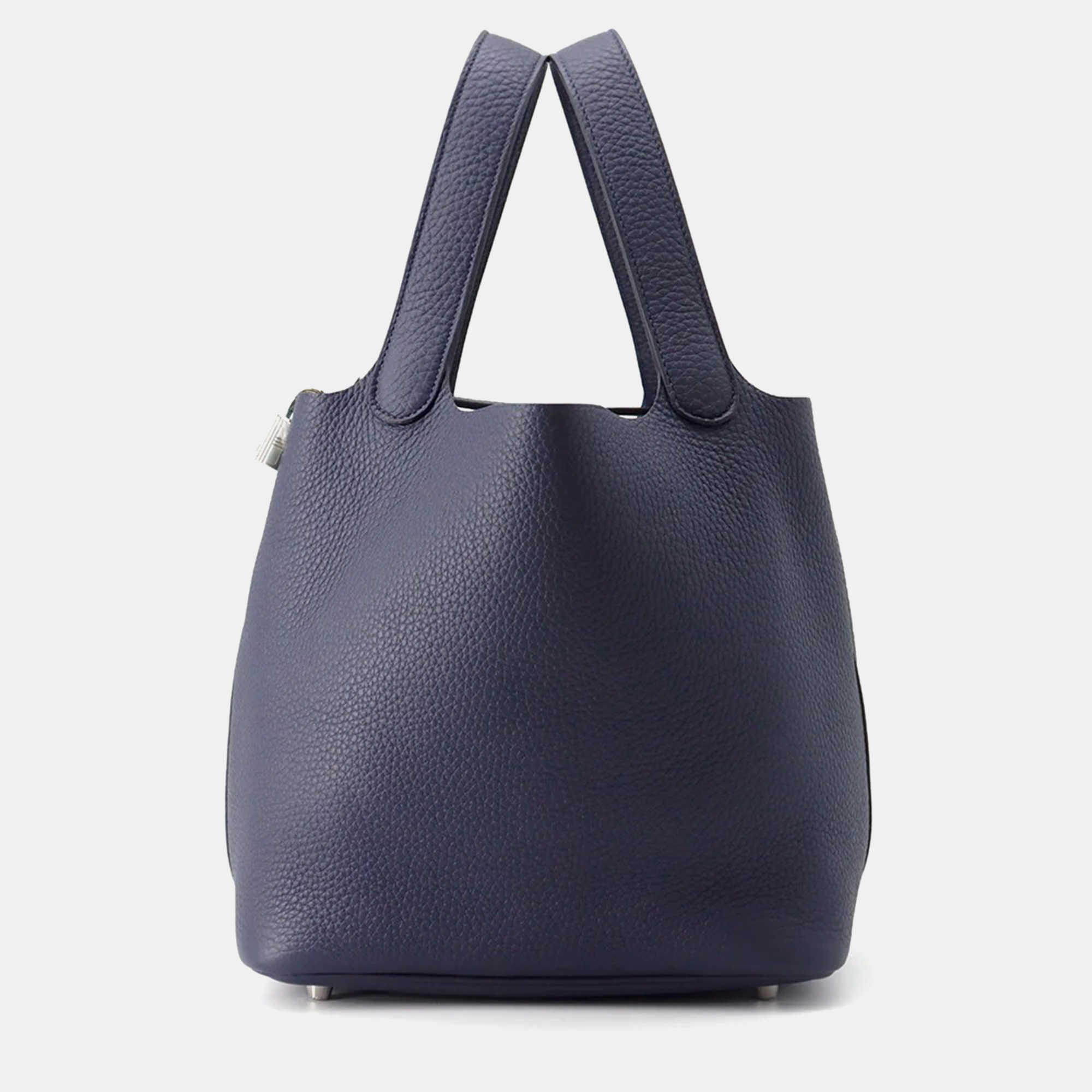 

Hermes Picotin Lock Blue Nuit Taurillon Clemence MM