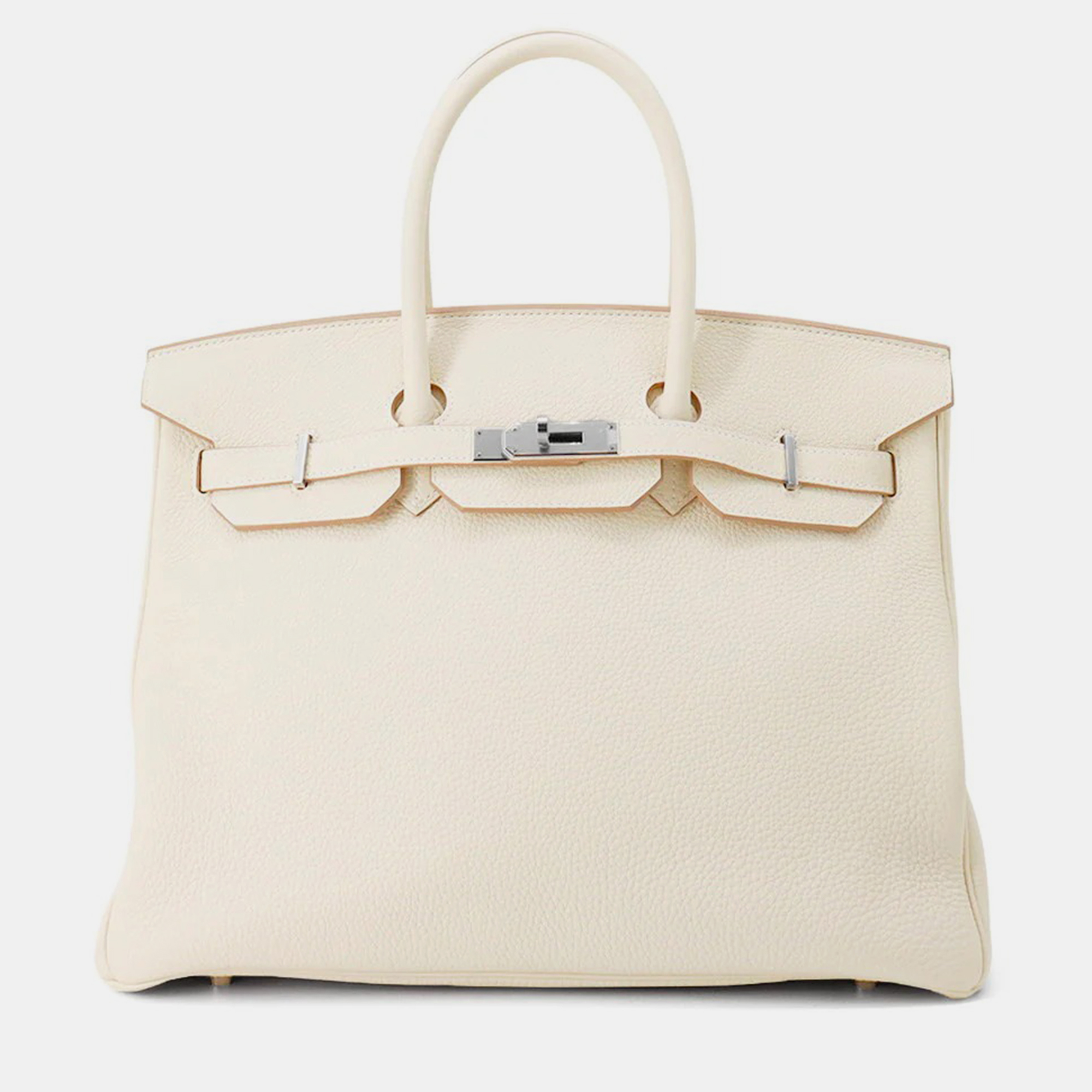 

Hermes Birkin 35 Craie Togo Leather Tote Bag, Cream