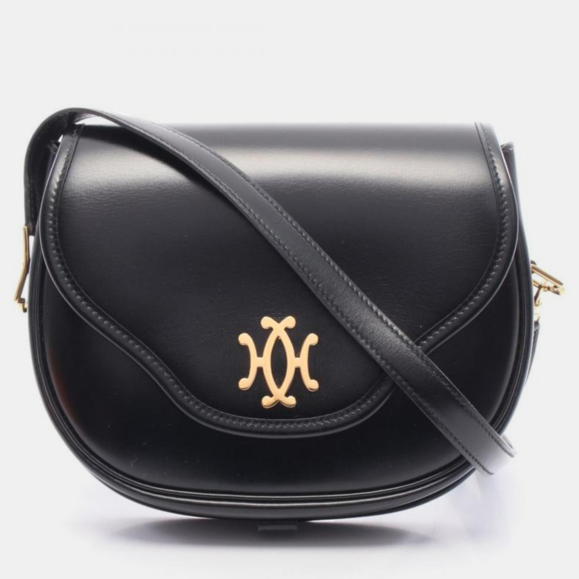

Hermes Black Box Calf Leather Shoulder Bag