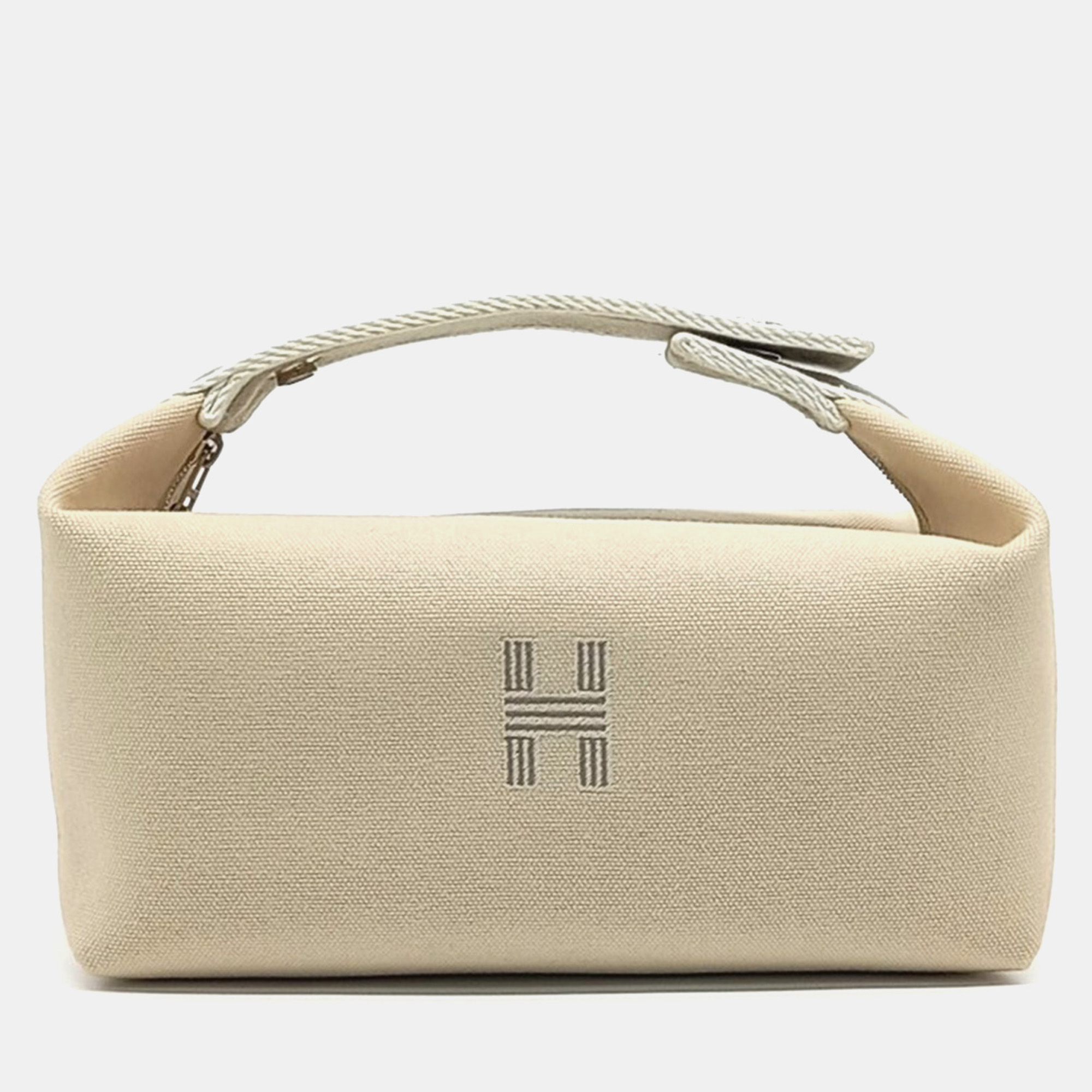 

Hermes Bride-a-Brack Beige fabric Handbag