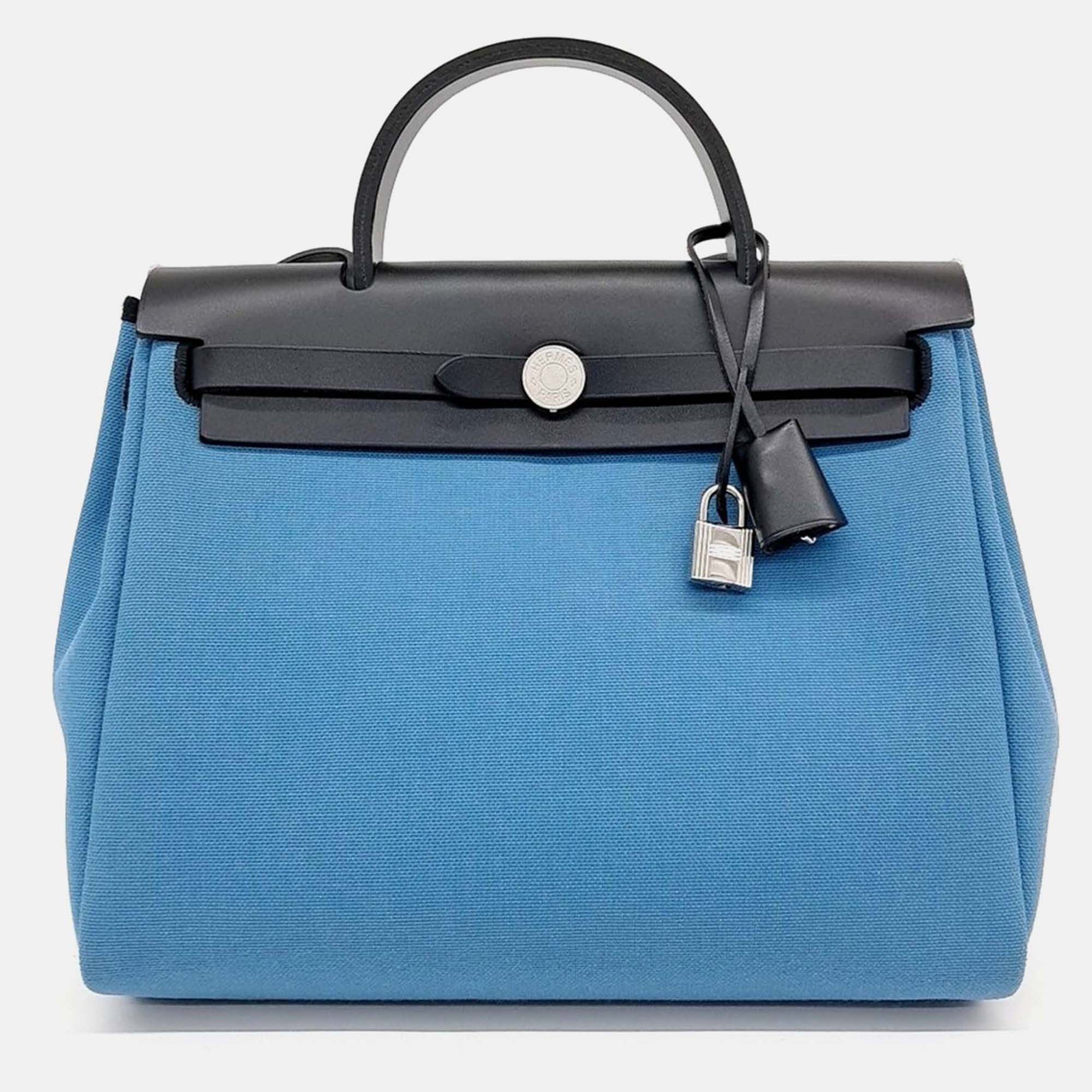 

Hermes New Zip Herbag Small, Blue