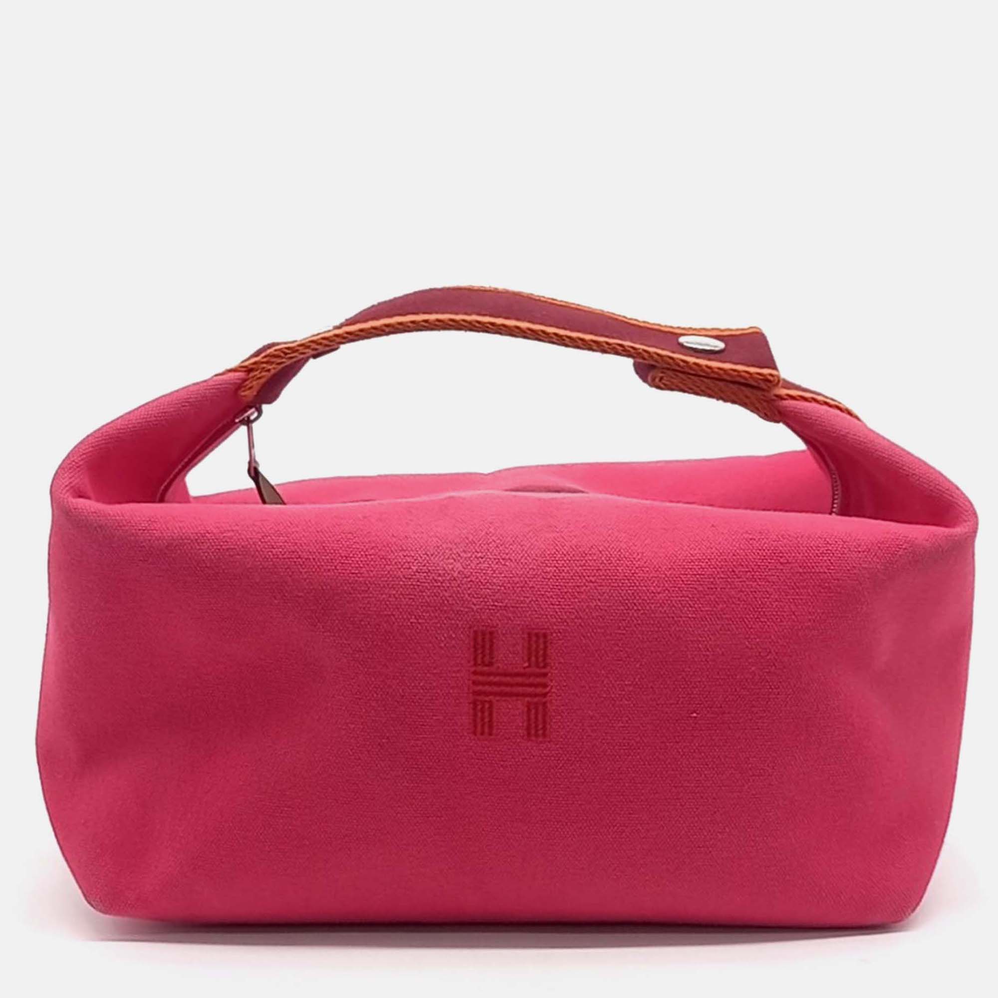 

Hermes Breathe-A-Brack Pink Fabric Case