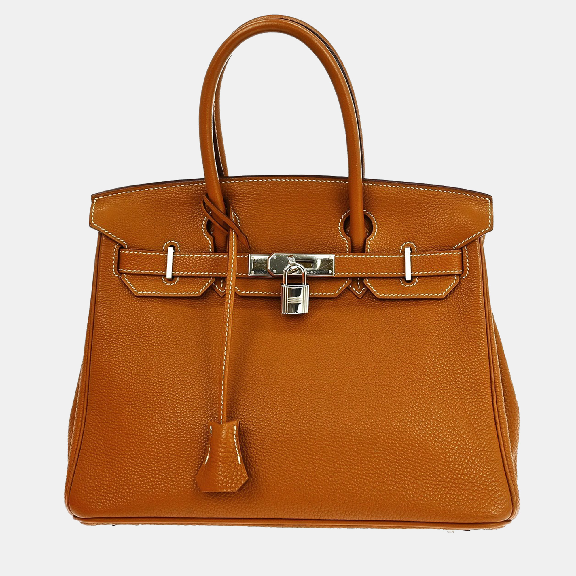 

Hermes Birkin 30 Gold Togo Handbag