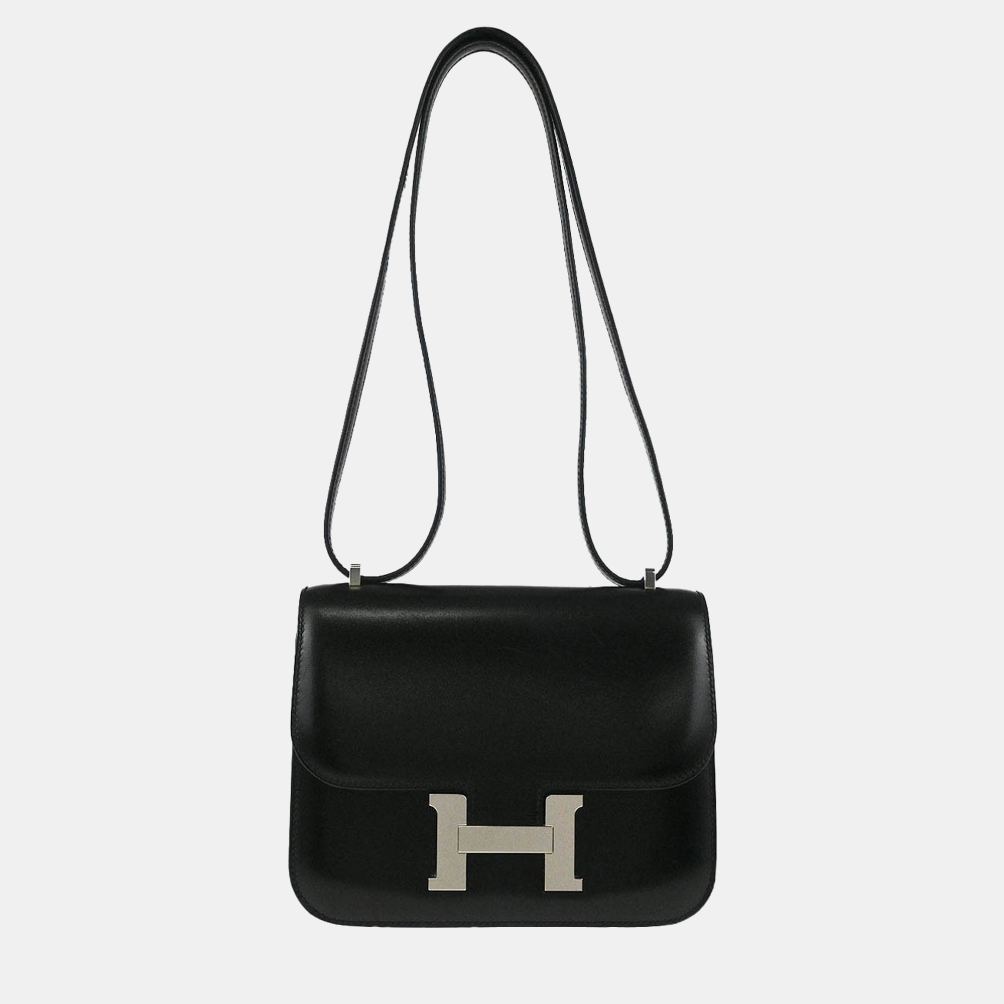

Hermes Mini Constance 18 Black Box Calf Shoulder Bag