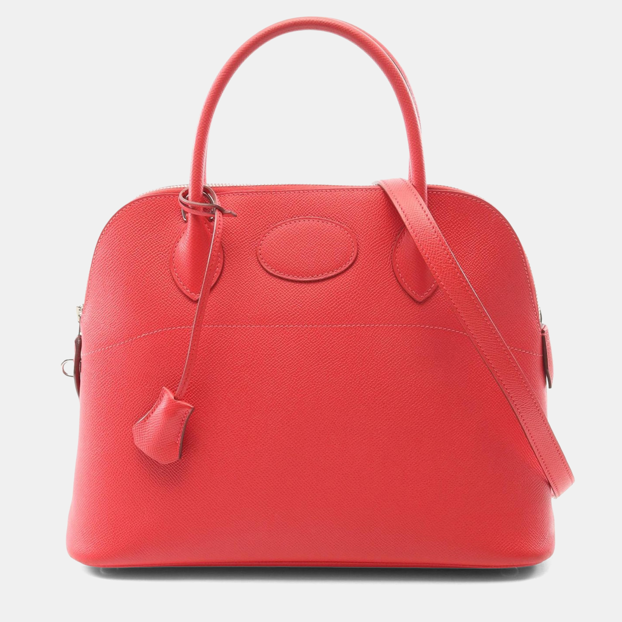 

Hermes Bolide31 Bougainvillier Epsom Leather Handbag, Red