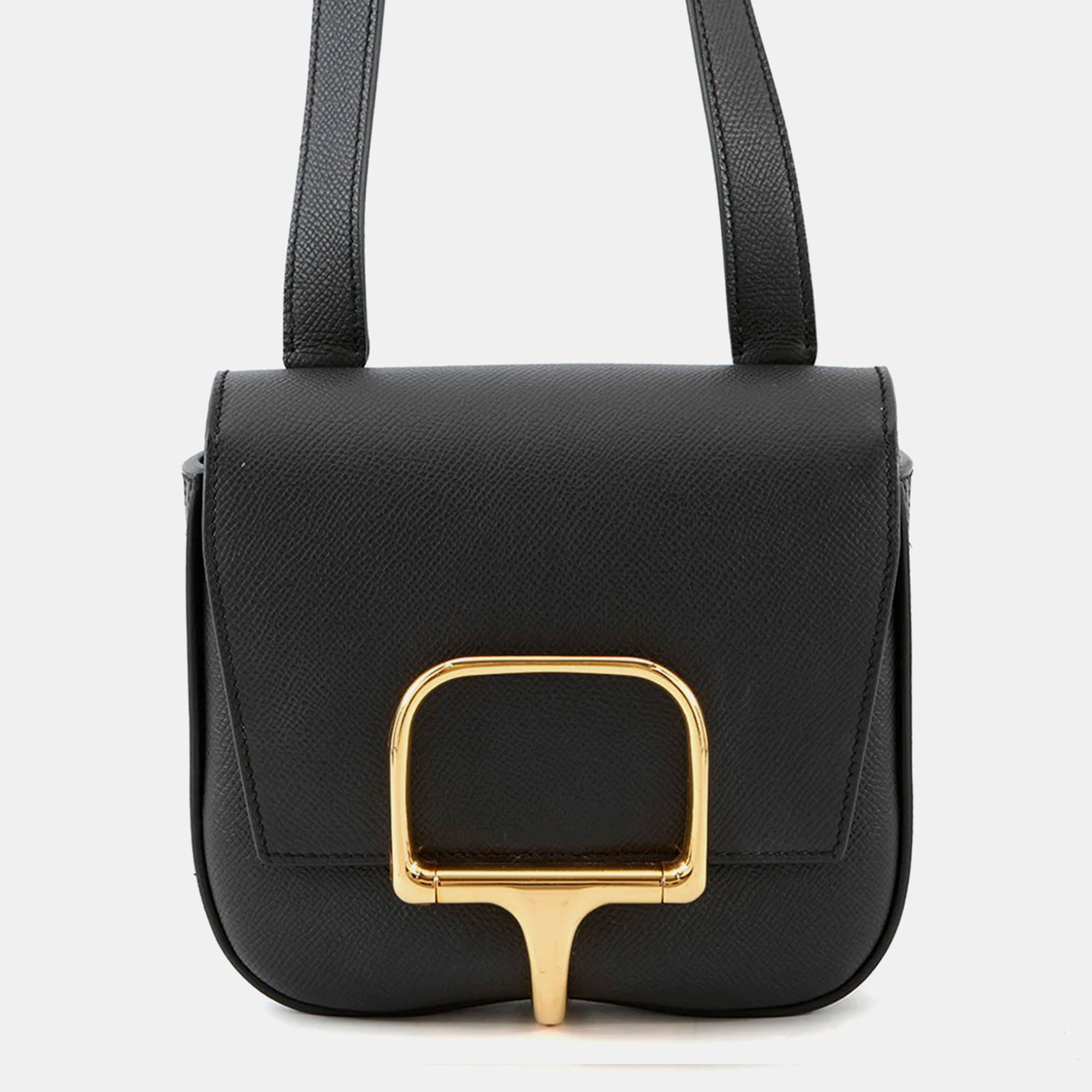 

Hermes Della Cavalleria Black Epsom Size Mini
