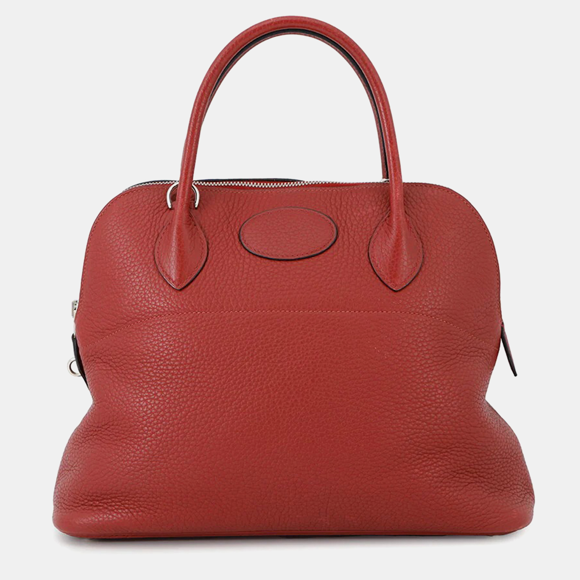 

Hermes Bolide 31 Rouge H Taurillon Clemence Bag, Red