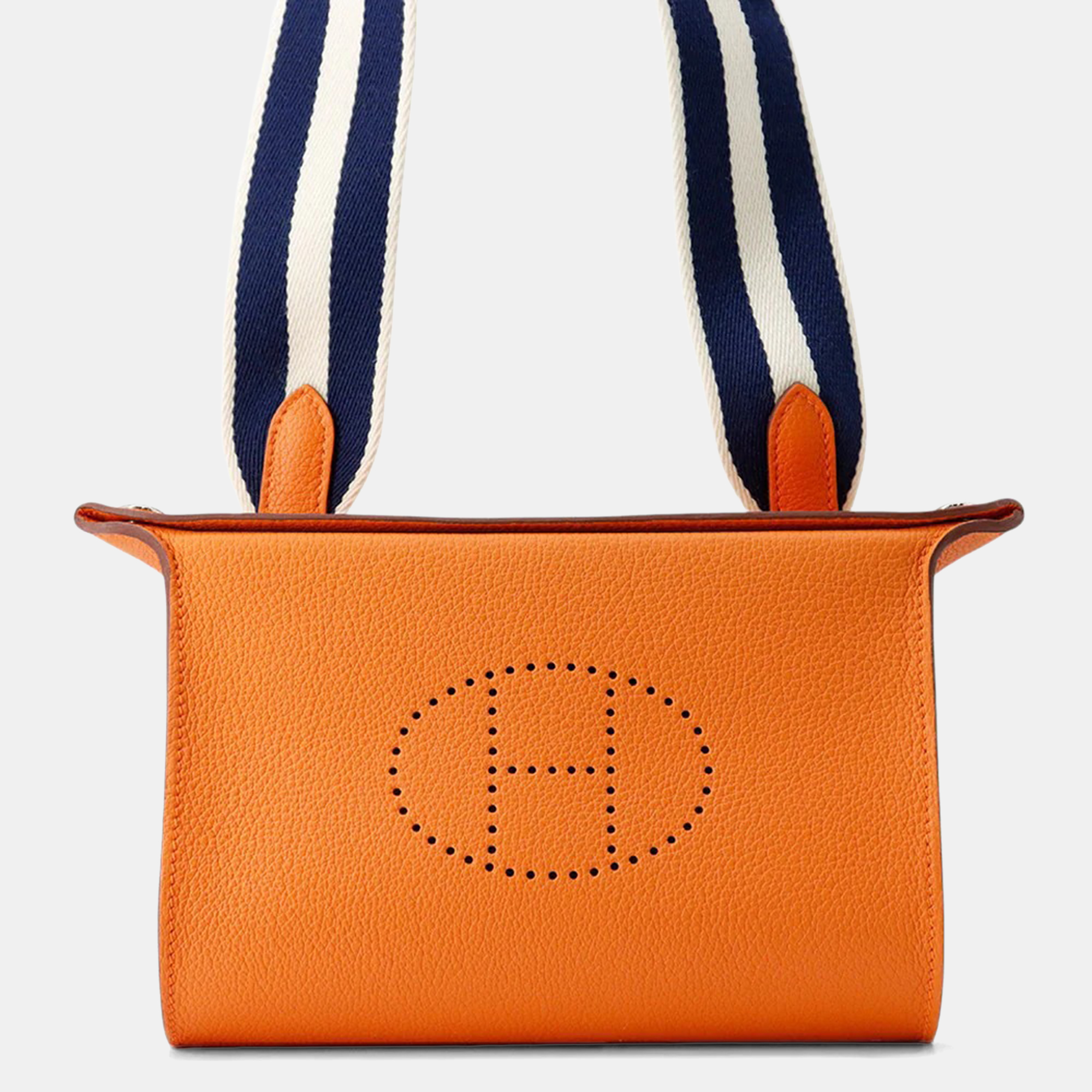 

Hermes Videpoches Orange Togo Leather Shoulder Bag