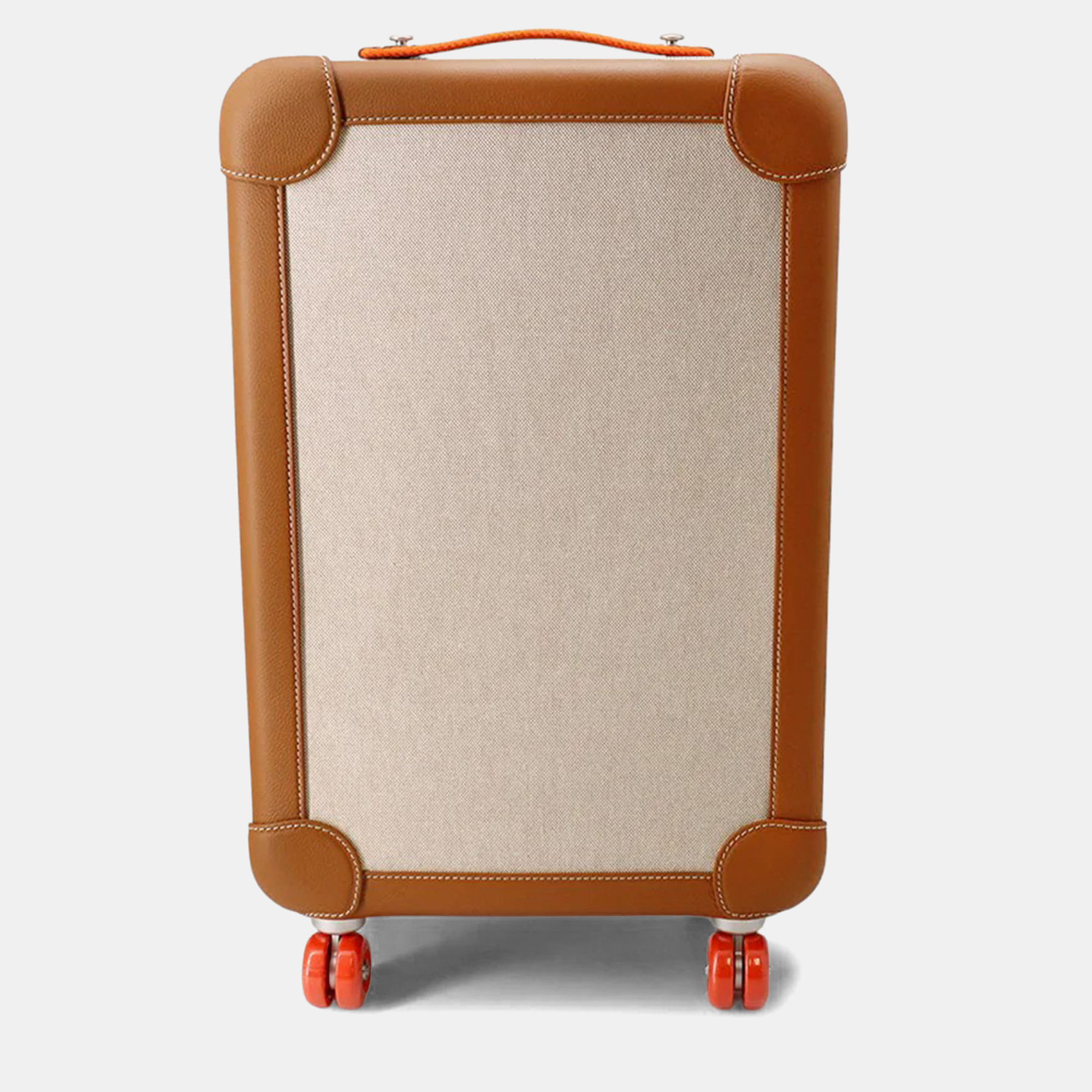 

Hermes Rms Rolling Mobility Suitcase Gold Toile H Taurillon Clemence Bag, Brown