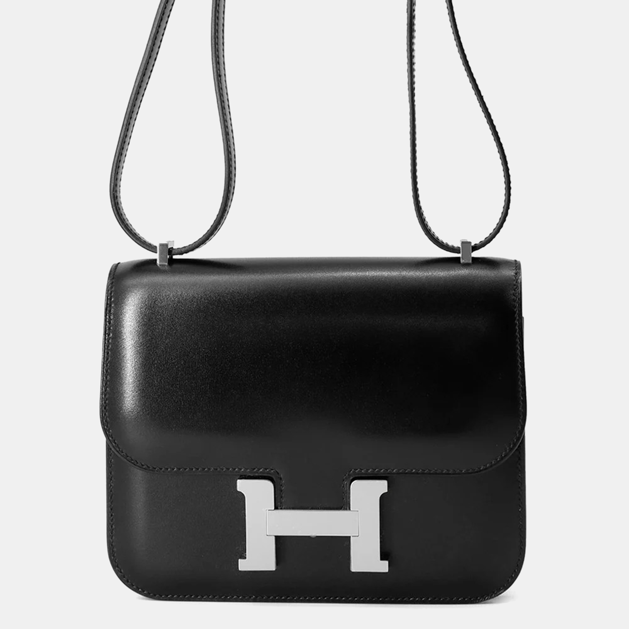 

Hermes Constance3 Size Mini Miroir Black Box Calf Leather Bag