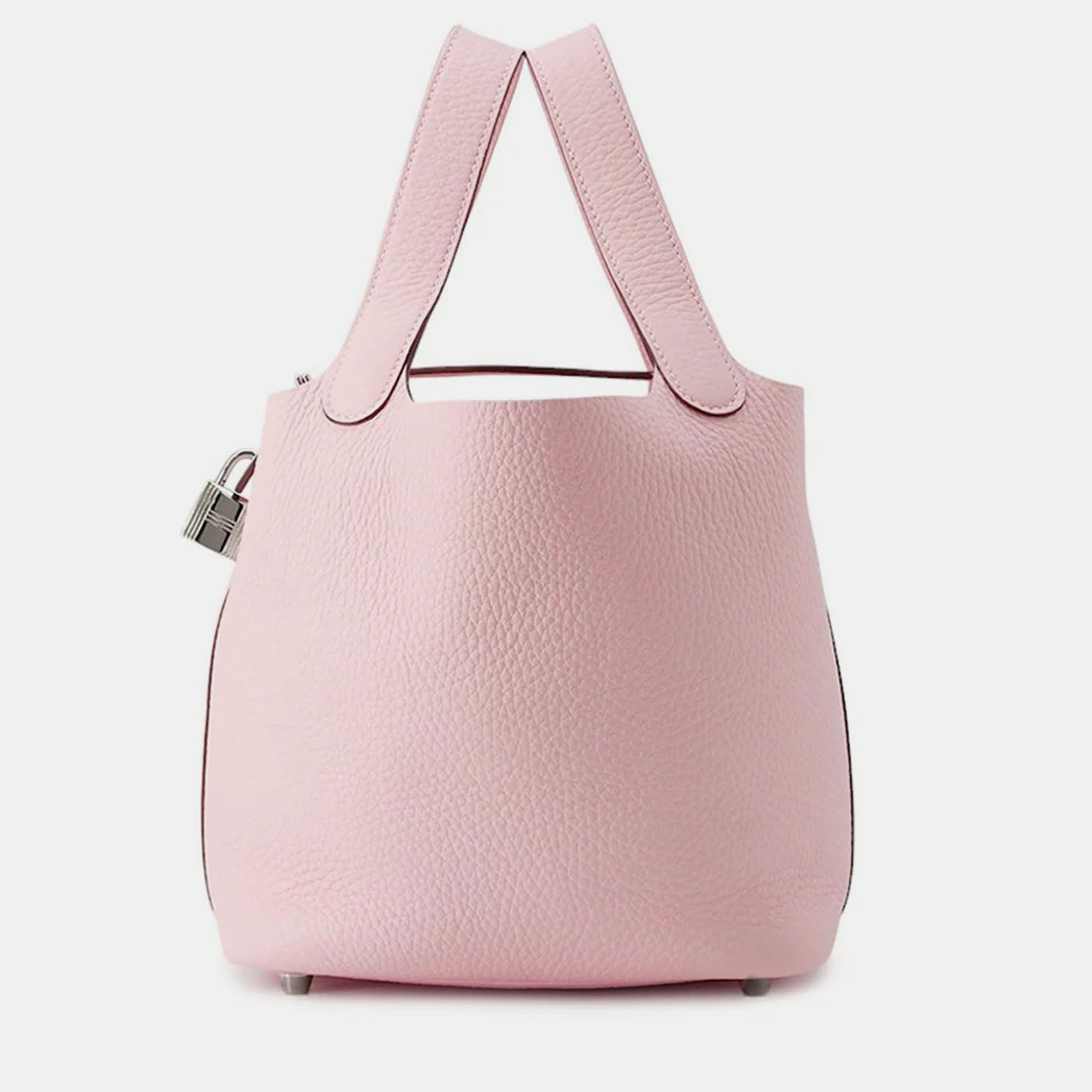 

Hermes Picotin Lock Rose Sakura Taurillon Clemence PM, Pink