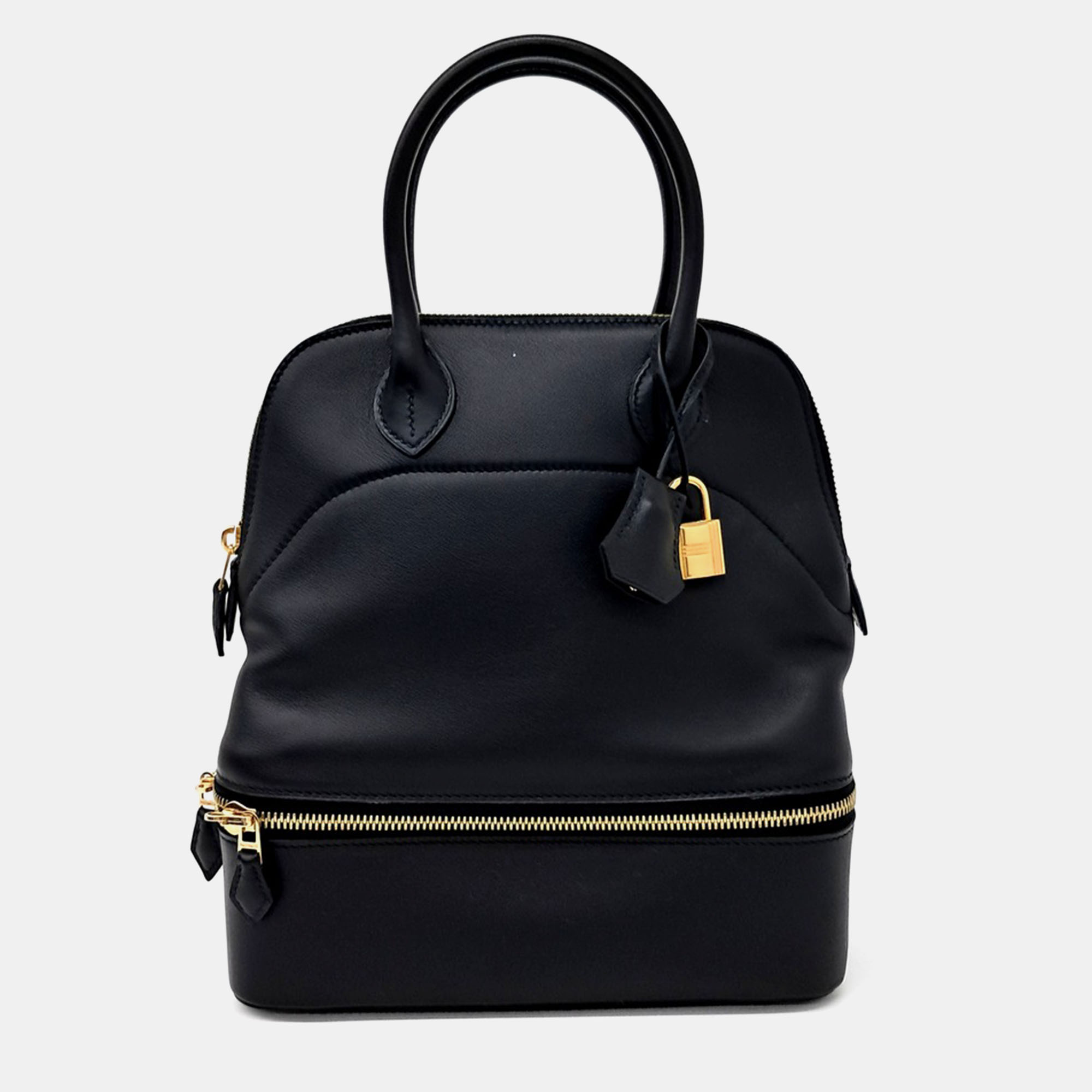 

Hermes Bolide Secret Black Leather Bag