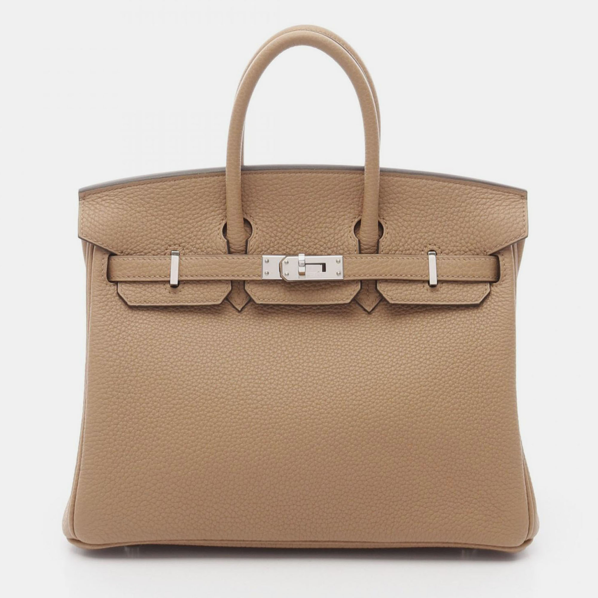 

Hermes Birkin 25 Chai Togo Leather Tote Bag, Brown