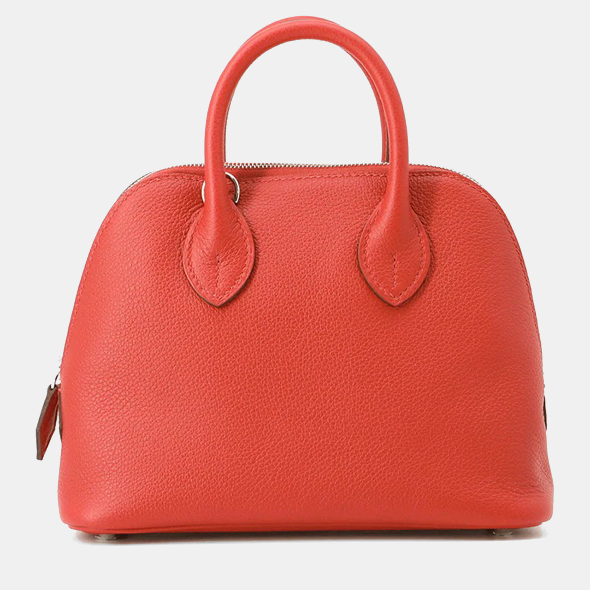 

Hermes Bolide 1923 Verso Rouge Coeur/Rose Azalee Evercolor Mini Handbag, Orange
