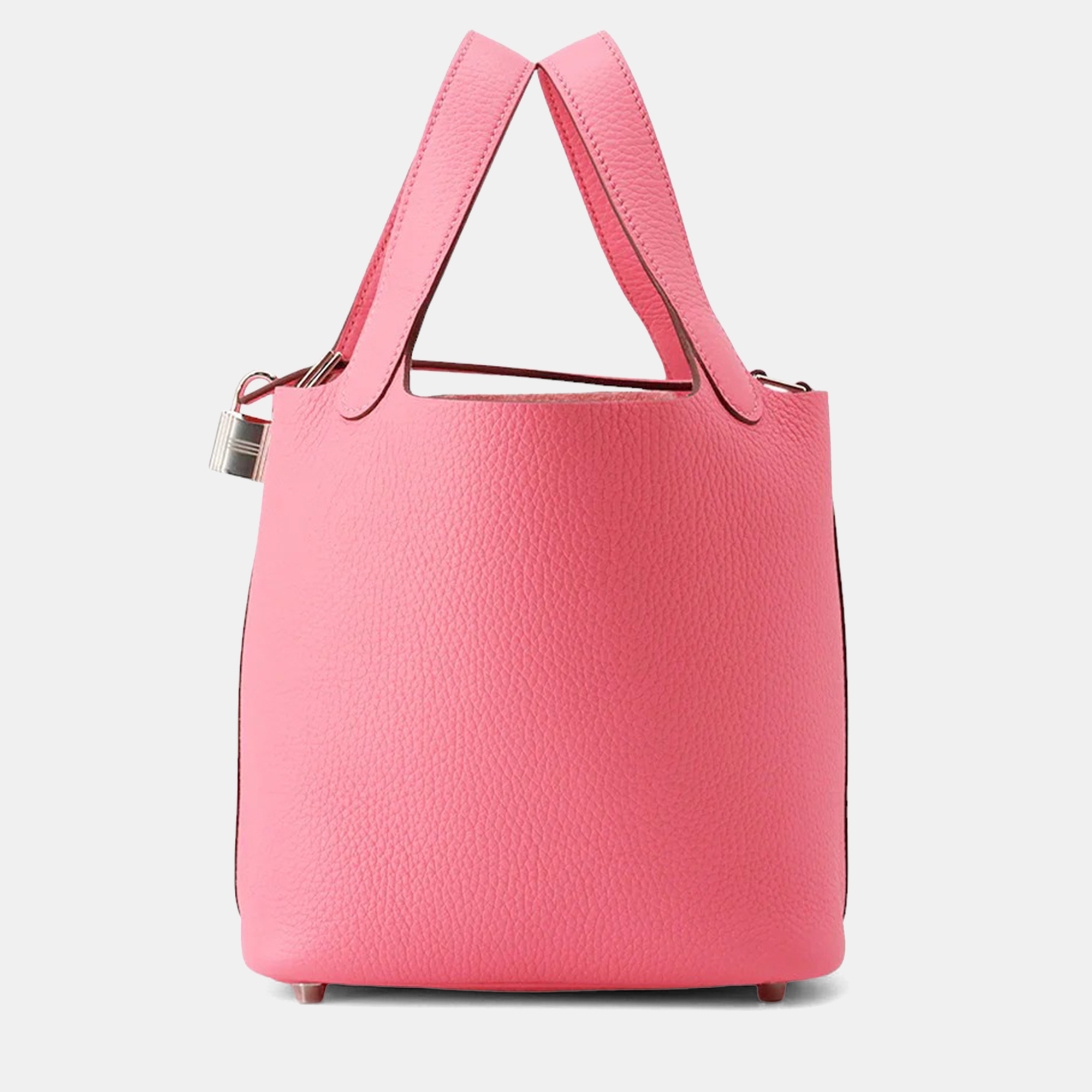 

Hermes Picotin Lock Rose Azalee Taurillon Clemence Size PM, Pink